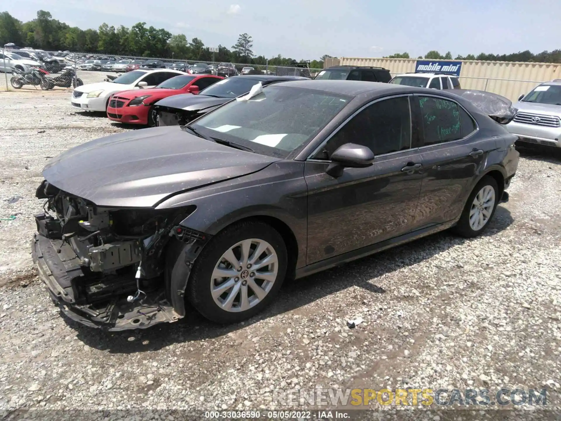 2 Photograph of a damaged car 4T1C11AK4LU979000 TOYOTA CAMRY 2020