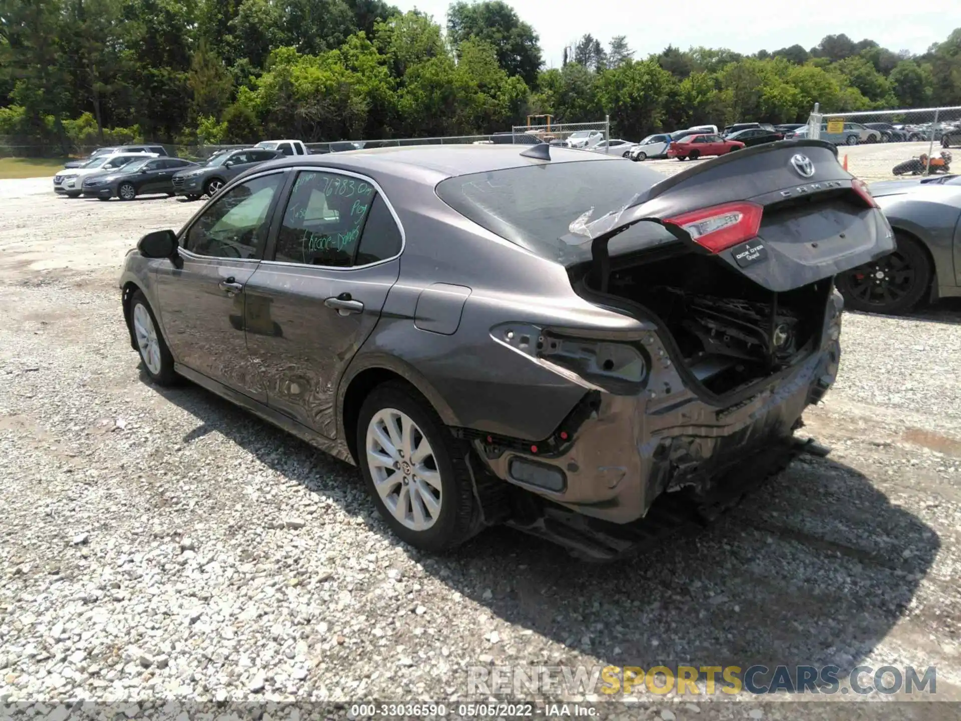 3 Photograph of a damaged car 4T1C11AK4LU979000 TOYOTA CAMRY 2020