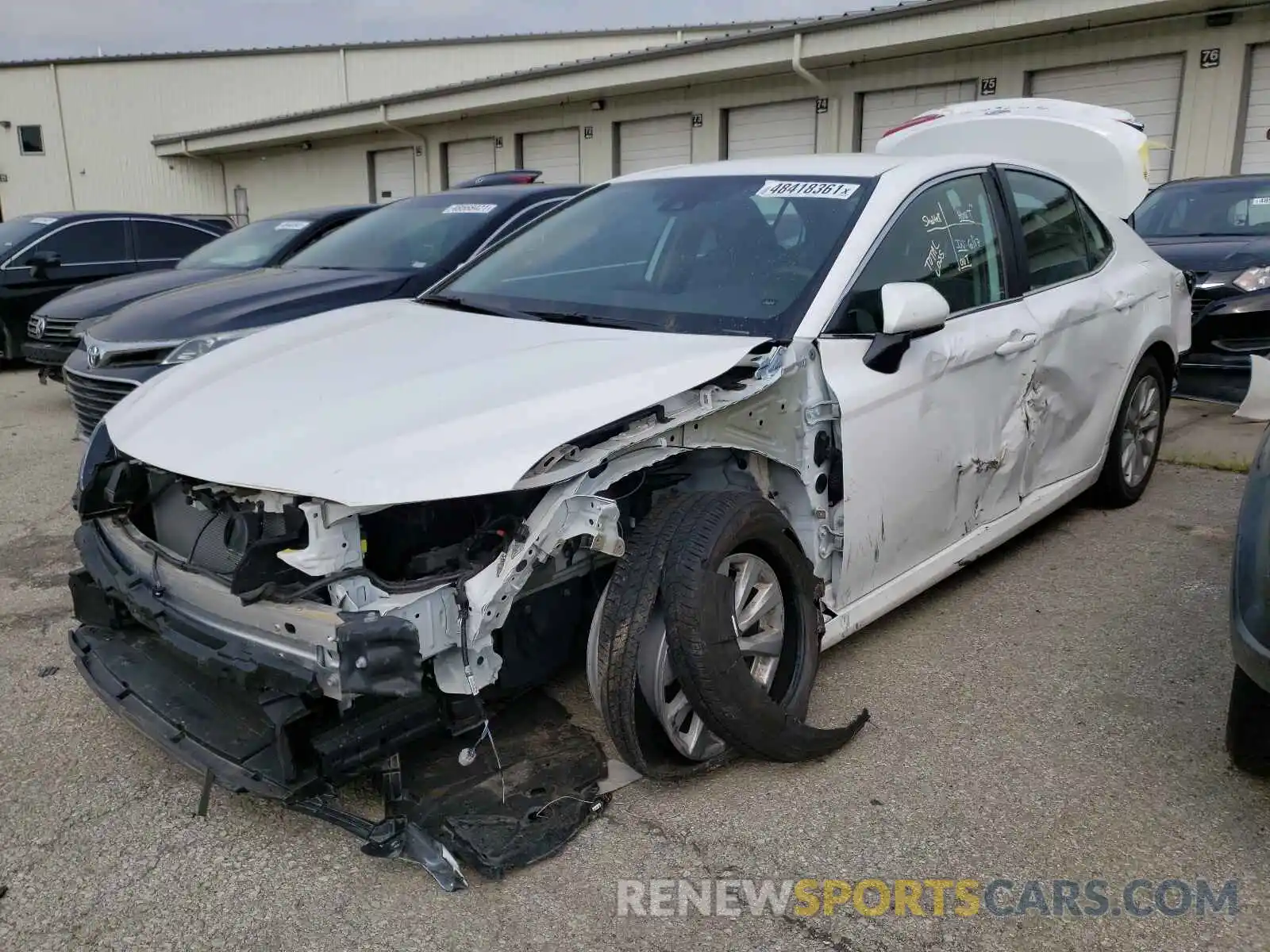 2 Photograph of a damaged car 4T1C11AK4LU990580 TOYOTA CAMRY 2020