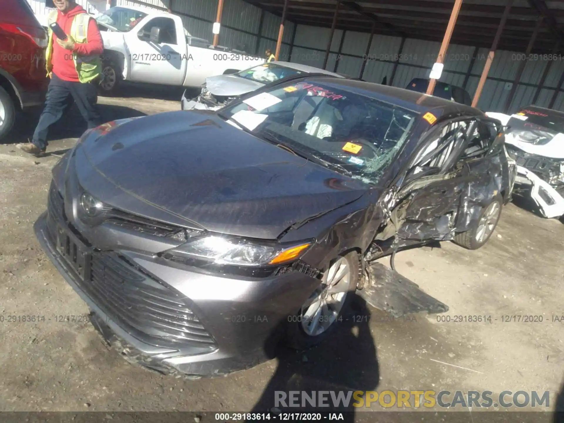 2 Photograph of a damaged car 4T1C11AK4LU995410 TOYOTA CAMRY 2020