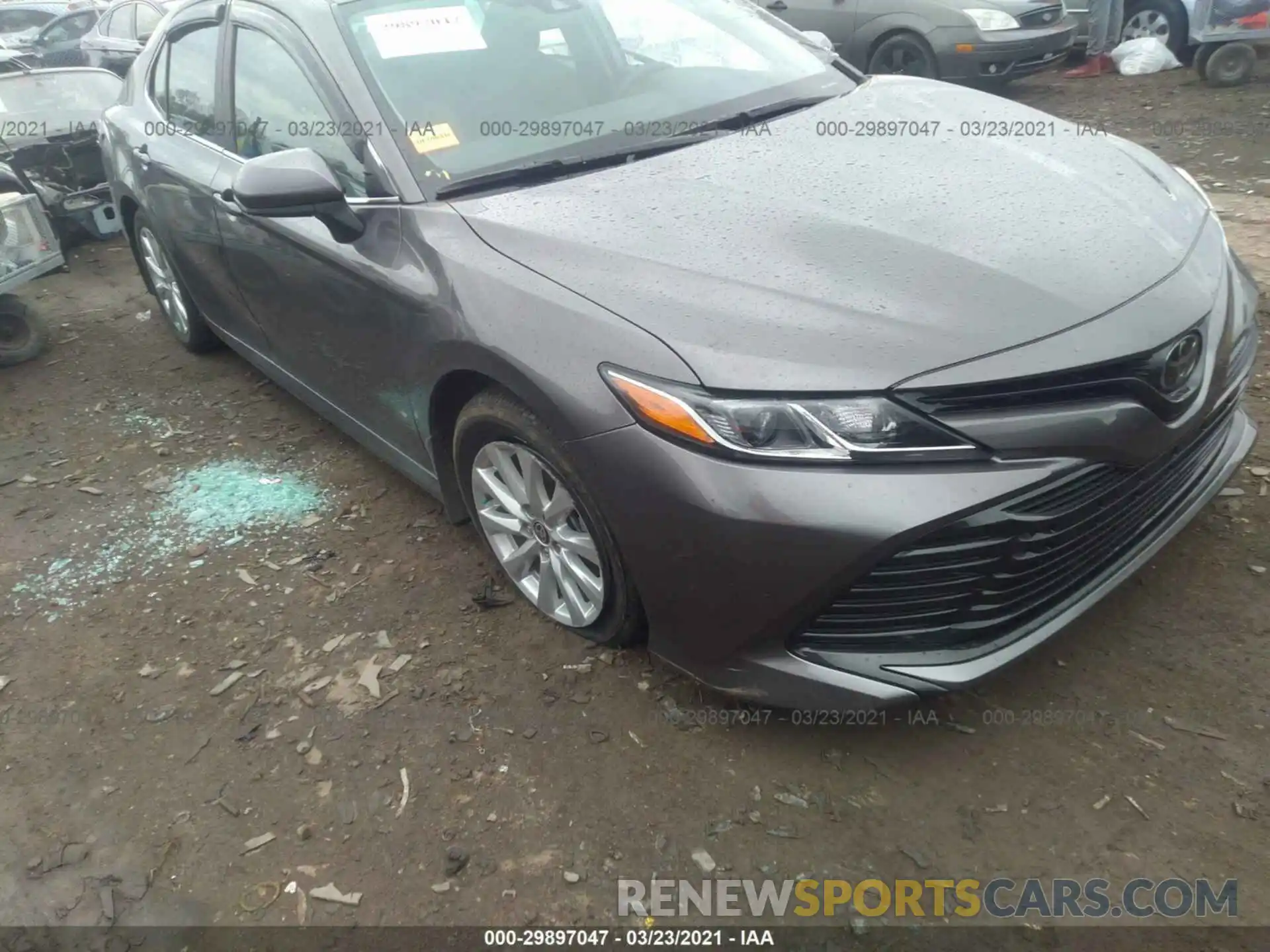 1 Photograph of a damaged car 4T1C11AK4LU997299 TOYOTA CAMRY 2020