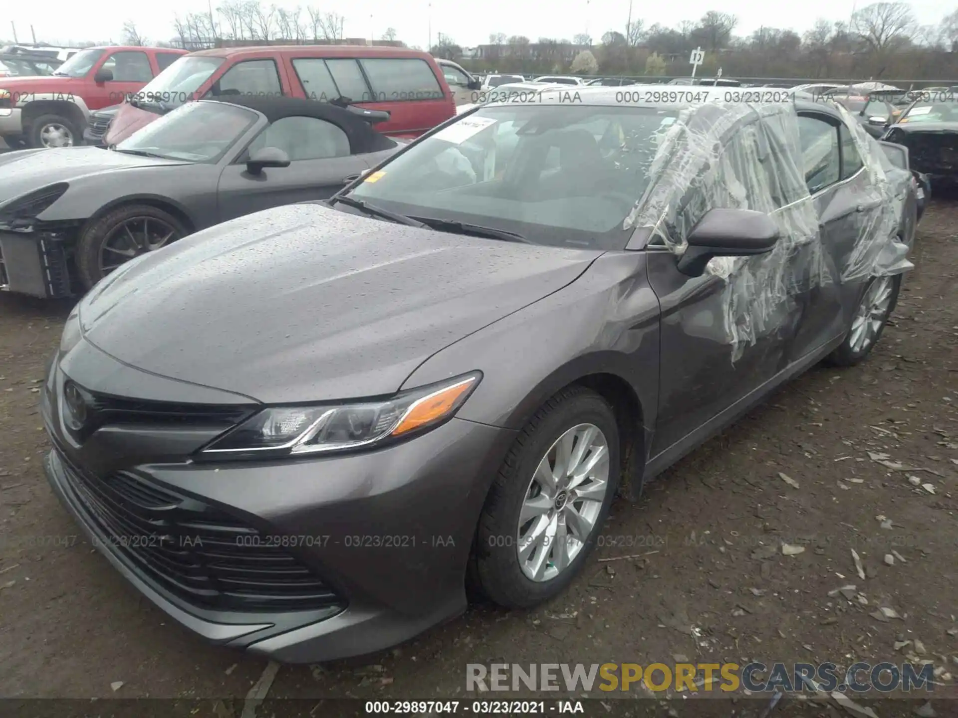 2 Photograph of a damaged car 4T1C11AK4LU997299 TOYOTA CAMRY 2020