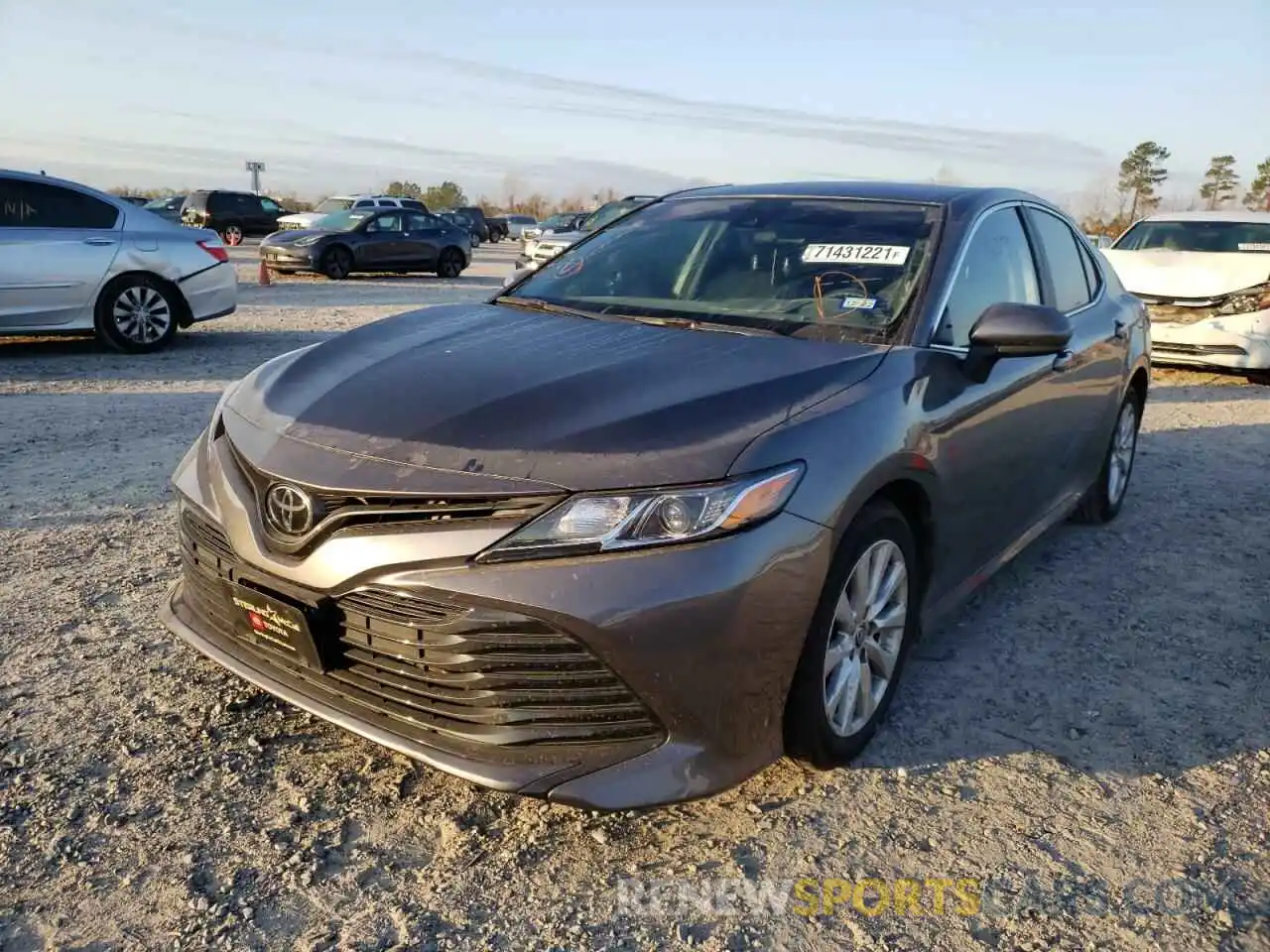 2 Photograph of a damaged car 4T1C11AK4LU997917 TOYOTA CAMRY 2020