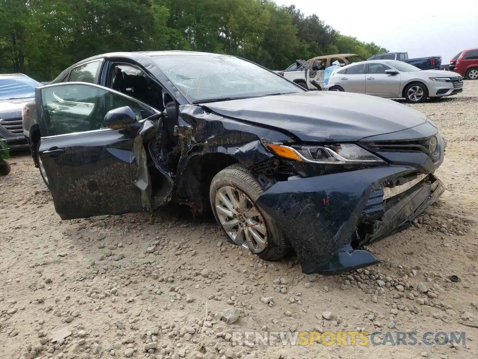 1 Photograph of a damaged car 4T1C11AK4LU999053 TOYOTA CAMRY 2020