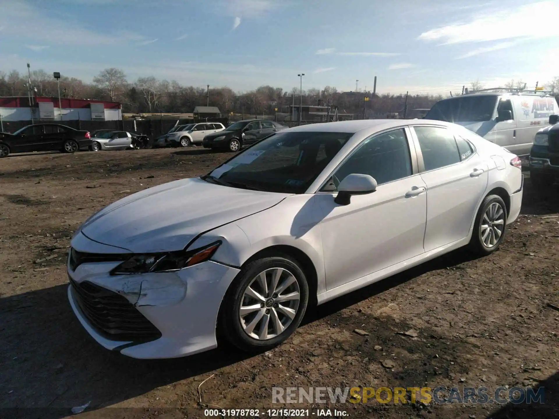 2 Photograph of a damaged car 4T1C11AK4LU999456 TOYOTA CAMRY 2020