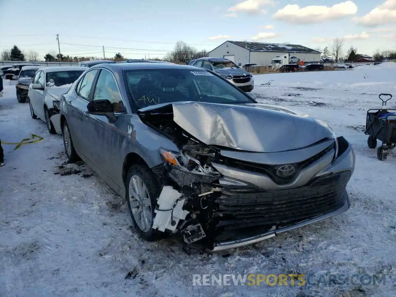 1 Photograph of a damaged car 4T1C11AK5LU309990 TOYOTA CAMRY 2020