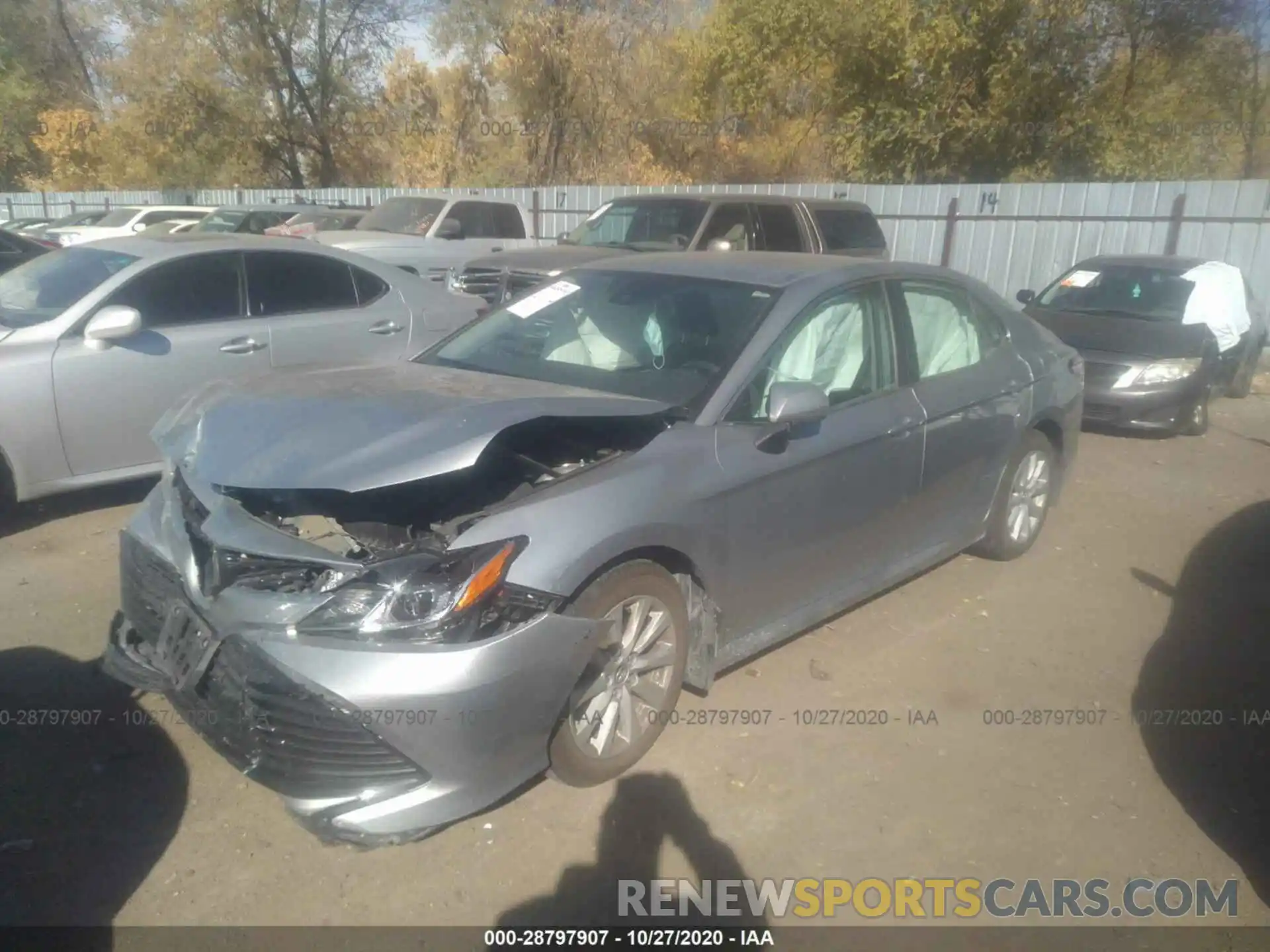 2 Photograph of a damaged car 4T1C11AK5LU319497 TOYOTA CAMRY 2020