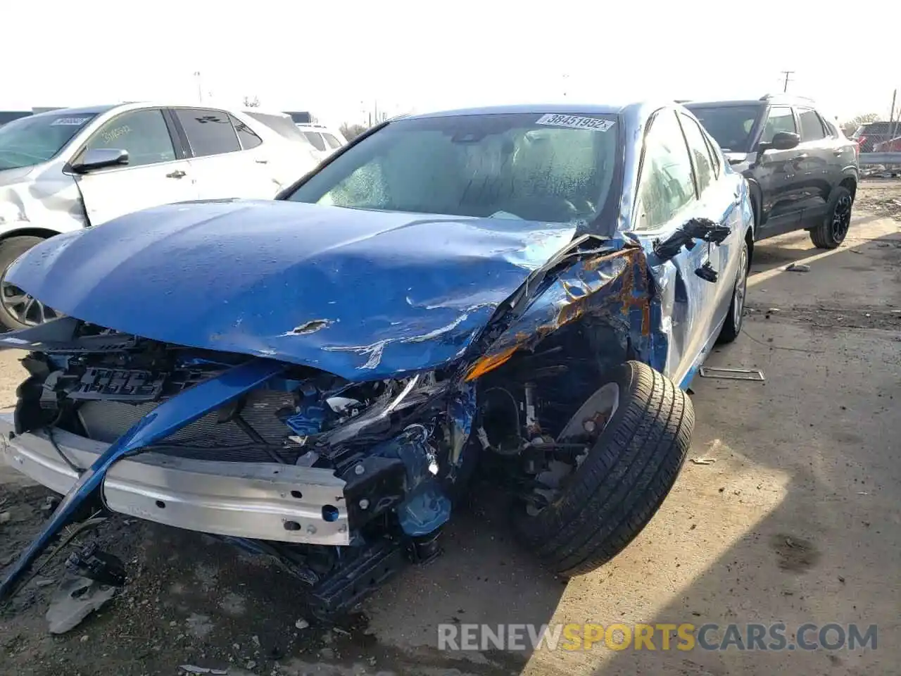 2 Photograph of a damaged car 4T1C11AK5LU321606 TOYOTA CAMRY 2020