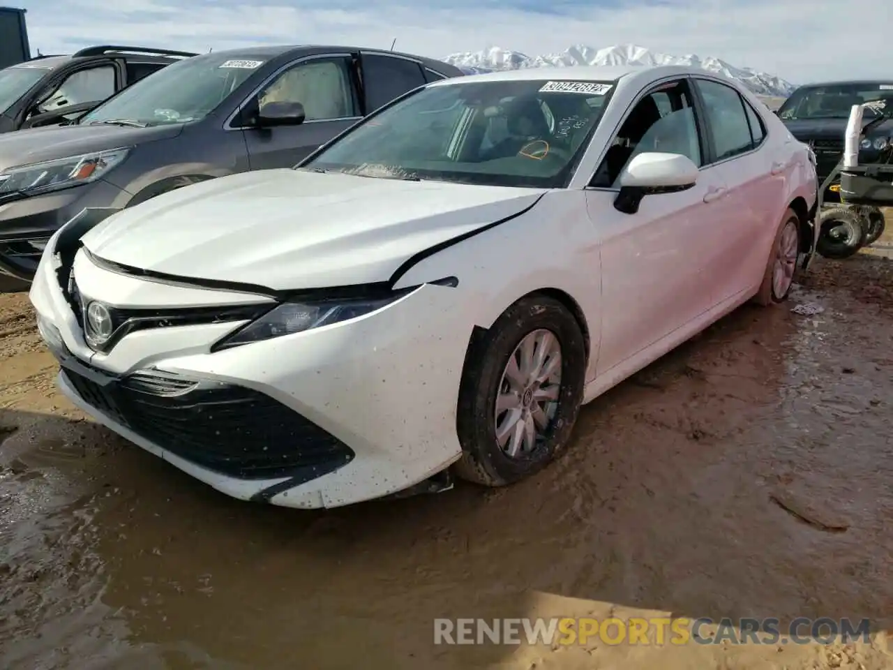 2 Photograph of a damaged car 4T1C11AK5LU332329 TOYOTA CAMRY 2020