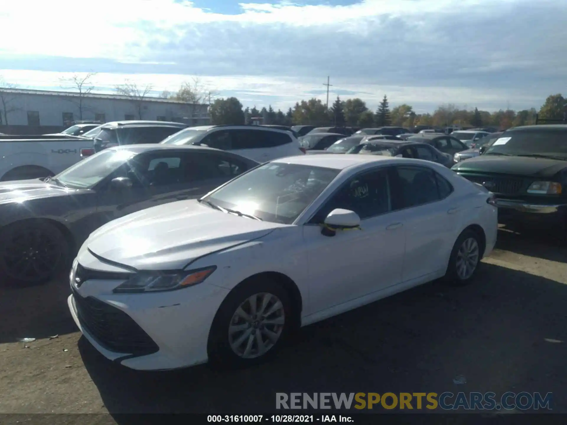 2 Photograph of a damaged car 4T1C11AK5LU337949 TOYOTA CAMRY 2020