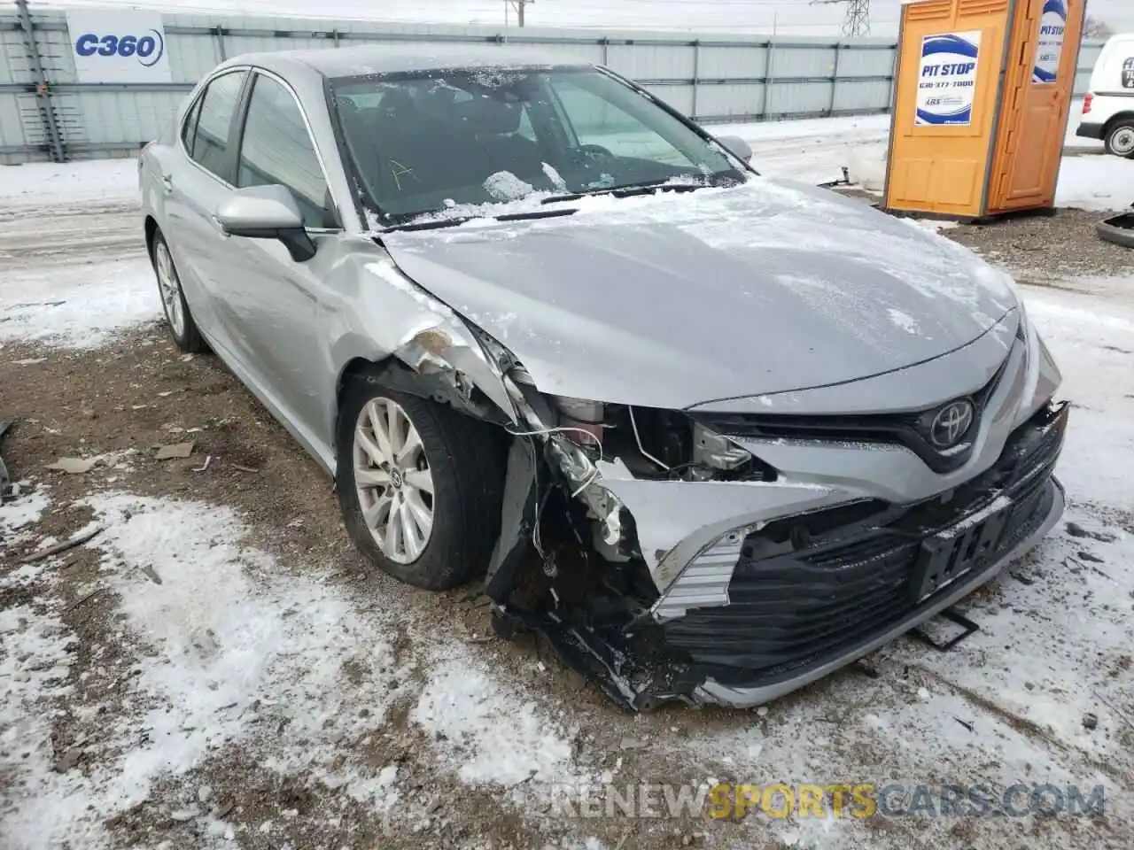 1 Photograph of a damaged car 4T1C11AK5LU344528 TOYOTA CAMRY 2020