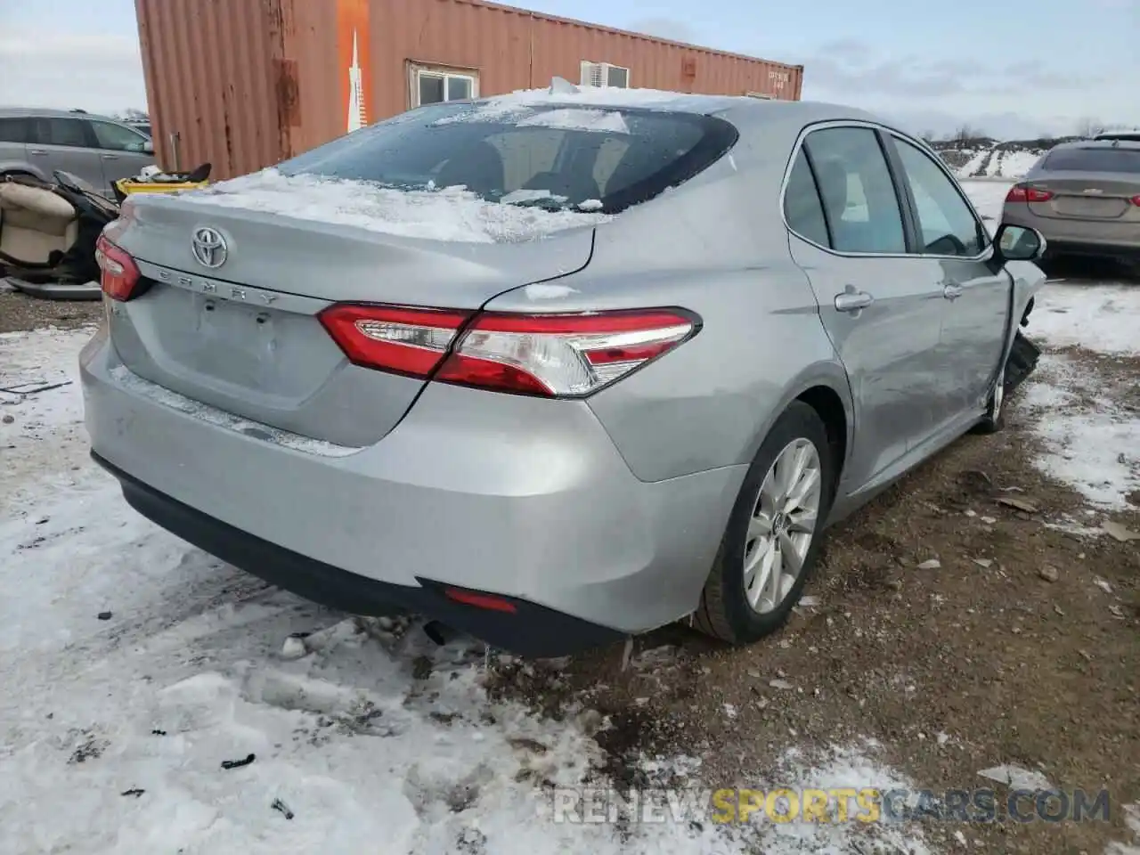 4 Photograph of a damaged car 4T1C11AK5LU344528 TOYOTA CAMRY 2020