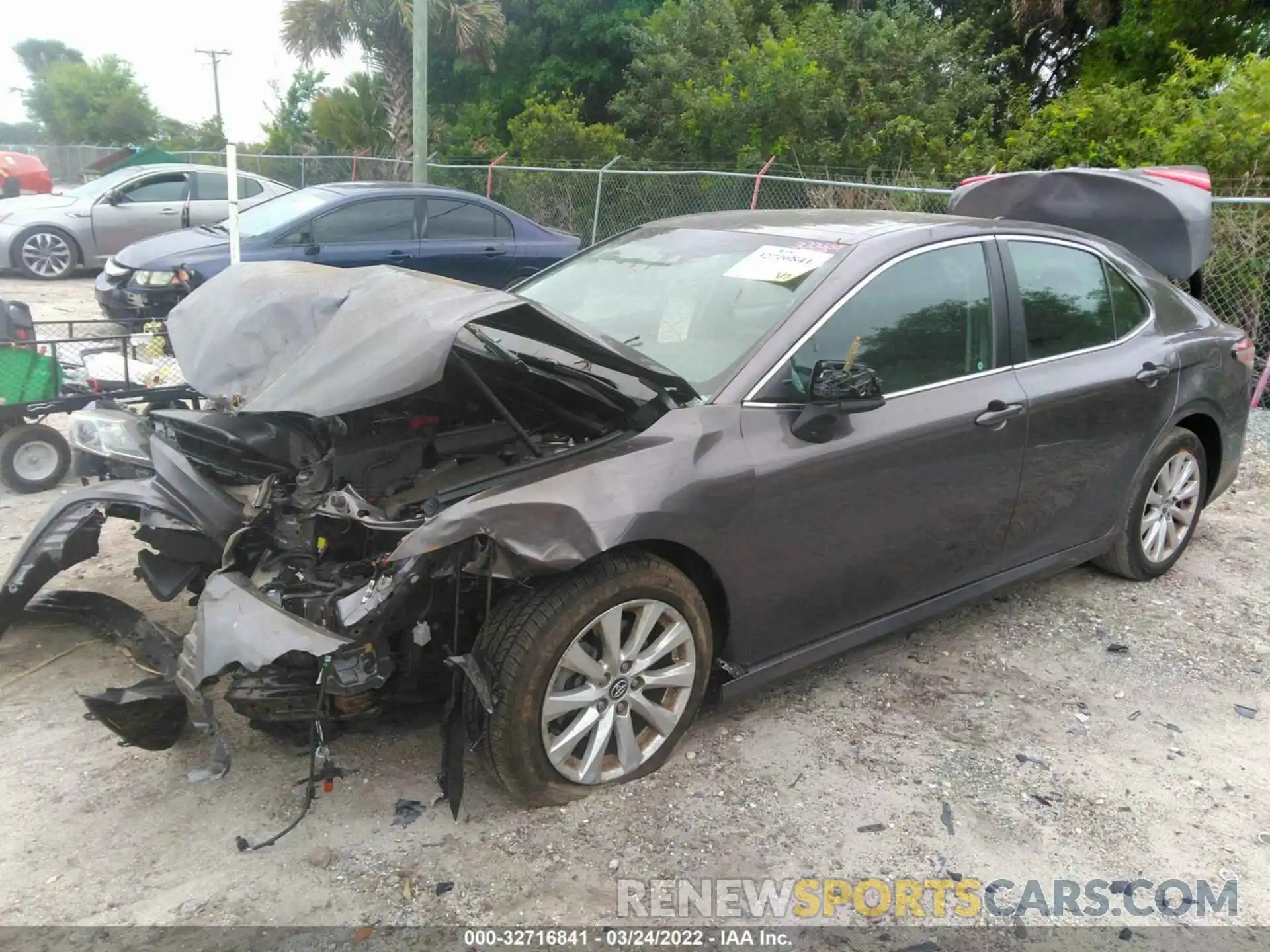 2 Photograph of a damaged car 4T1C11AK5LU344903 TOYOTA CAMRY 2020