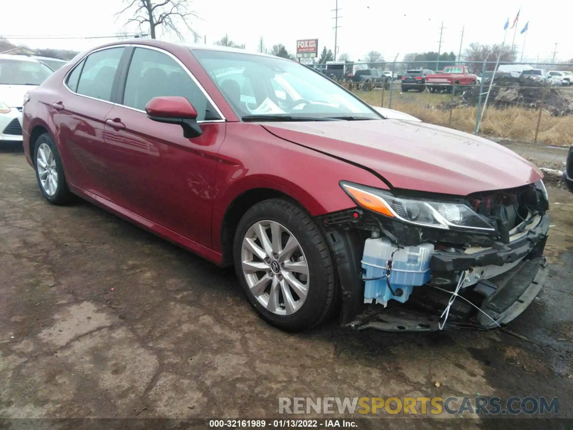 1 Photograph of a damaged car 4T1C11AK5LU347039 TOYOTA CAMRY 2020