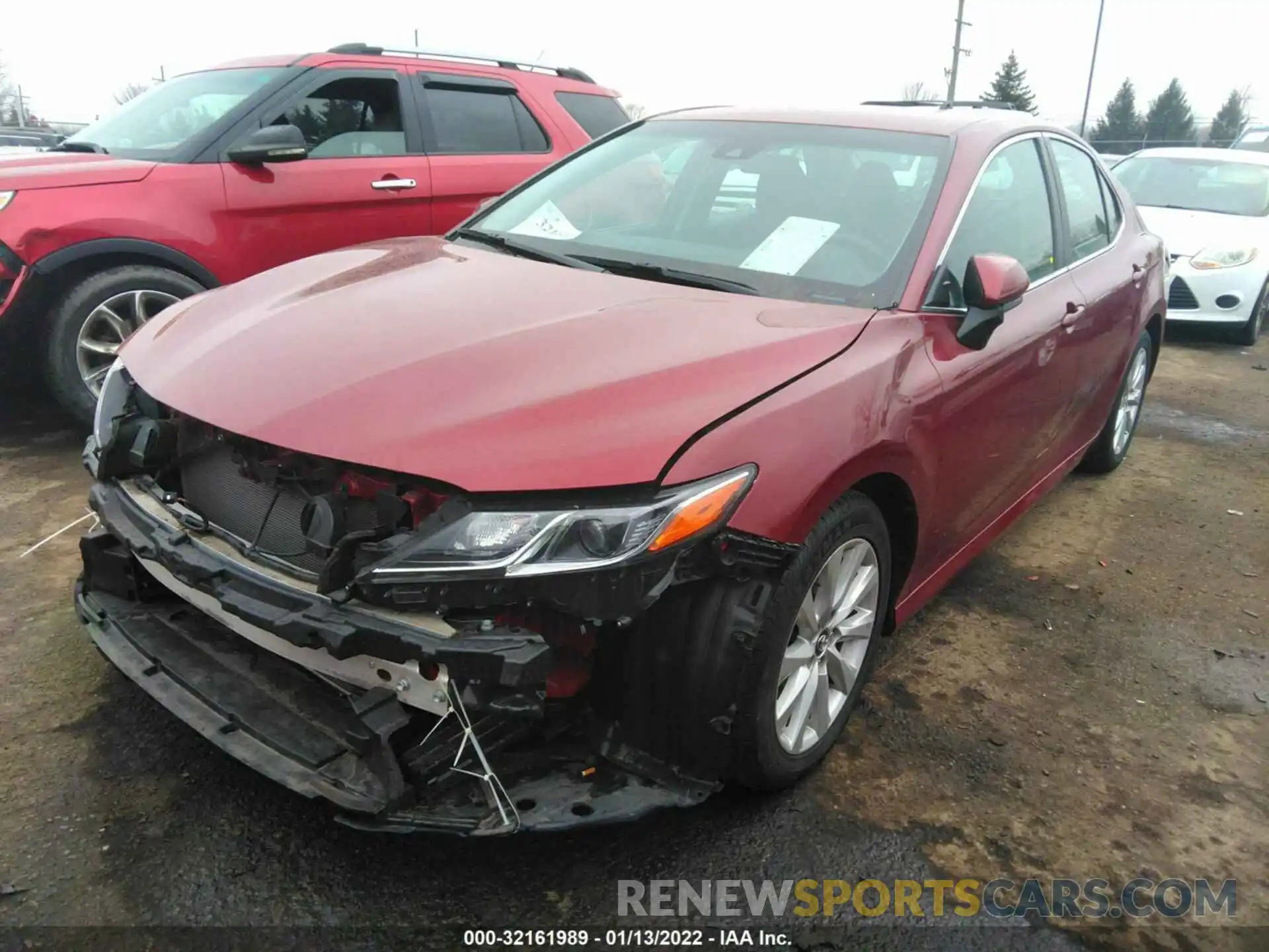 2 Photograph of a damaged car 4T1C11AK5LU347039 TOYOTA CAMRY 2020