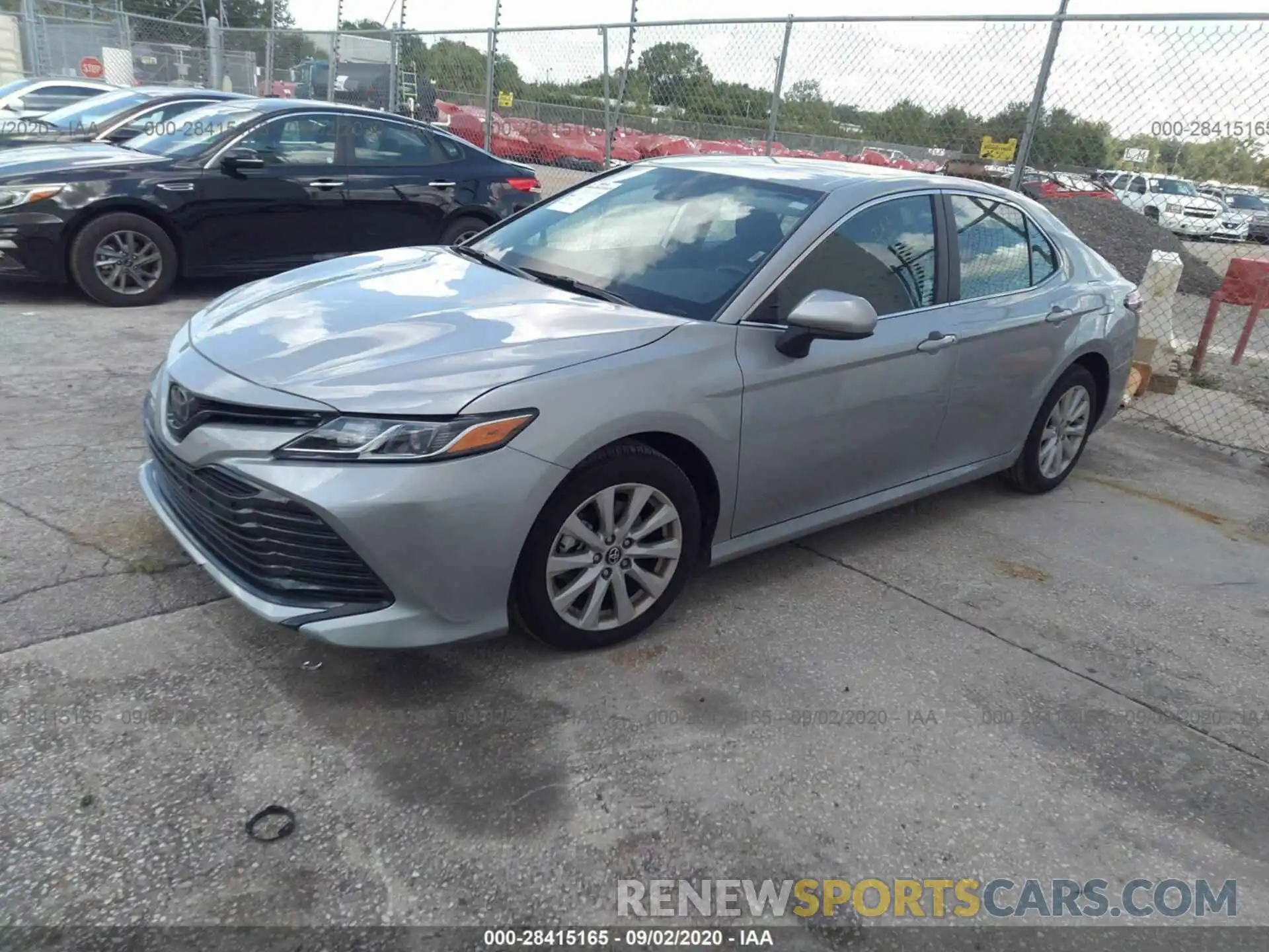 2 Photograph of a damaged car 4T1C11AK5LU347574 TOYOTA CAMRY 2020