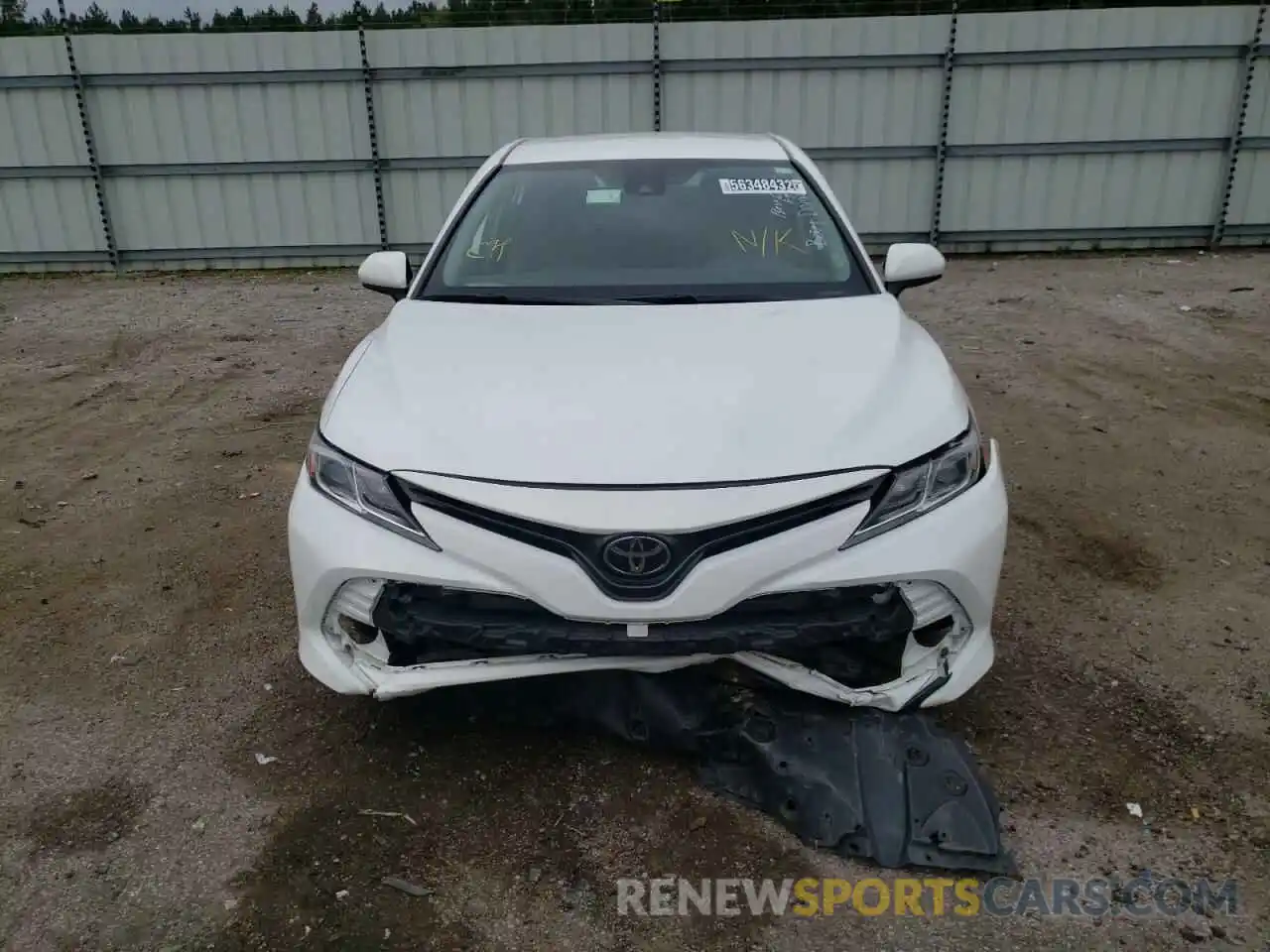 9 Photograph of a damaged car 4T1C11AK5LU347722 TOYOTA CAMRY 2020