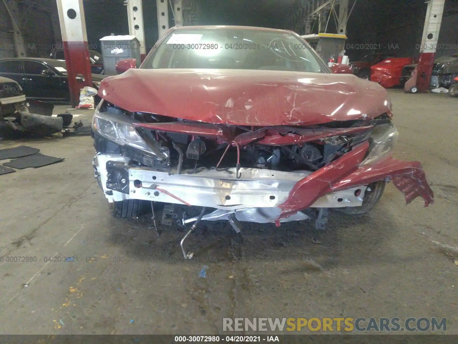 6 Photograph of a damaged car 4T1C11AK5LU351995 TOYOTA CAMRY 2020