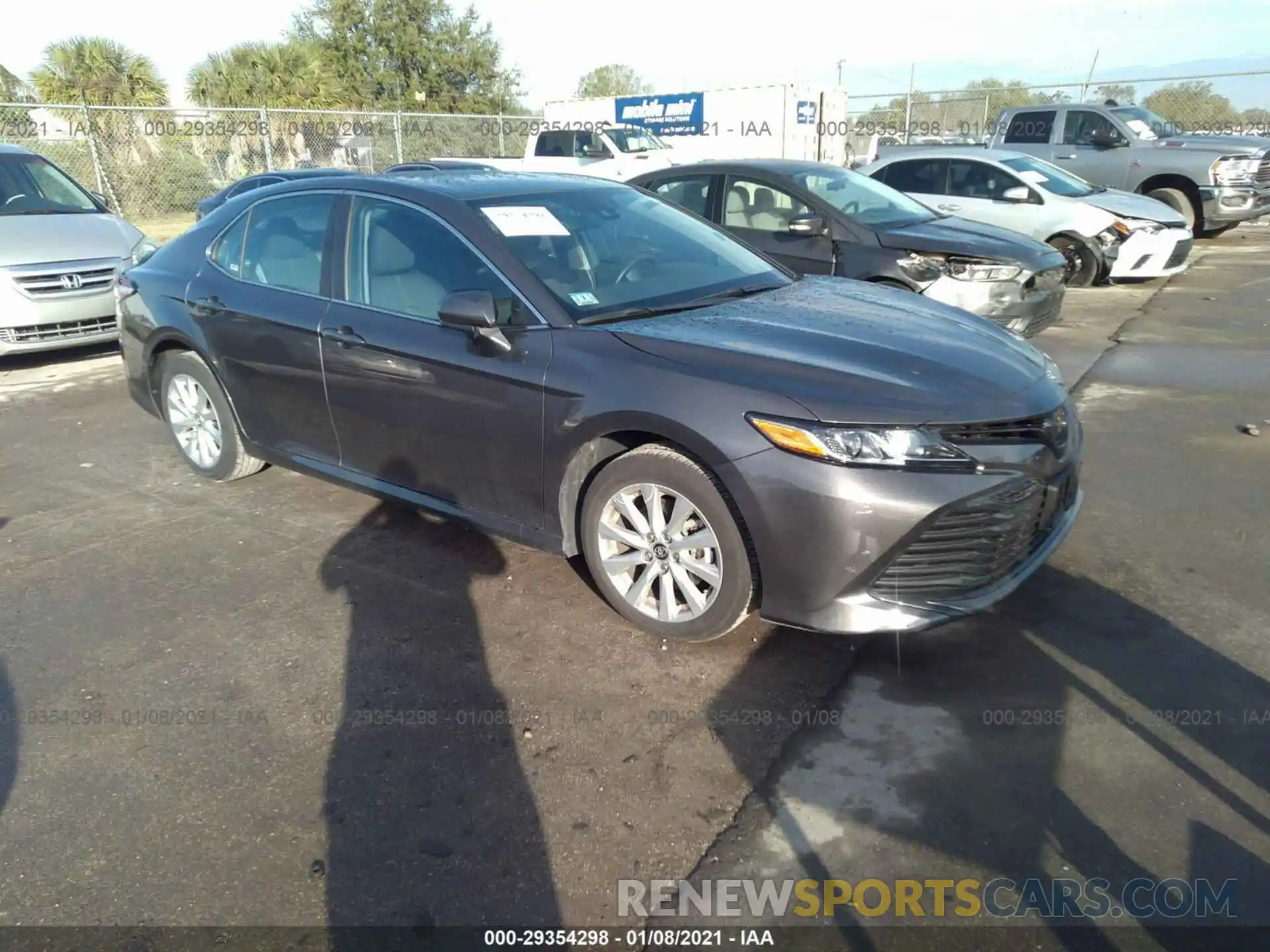 1 Photograph of a damaged car 4T1C11AK5LU356582 TOYOTA CAMRY 2020