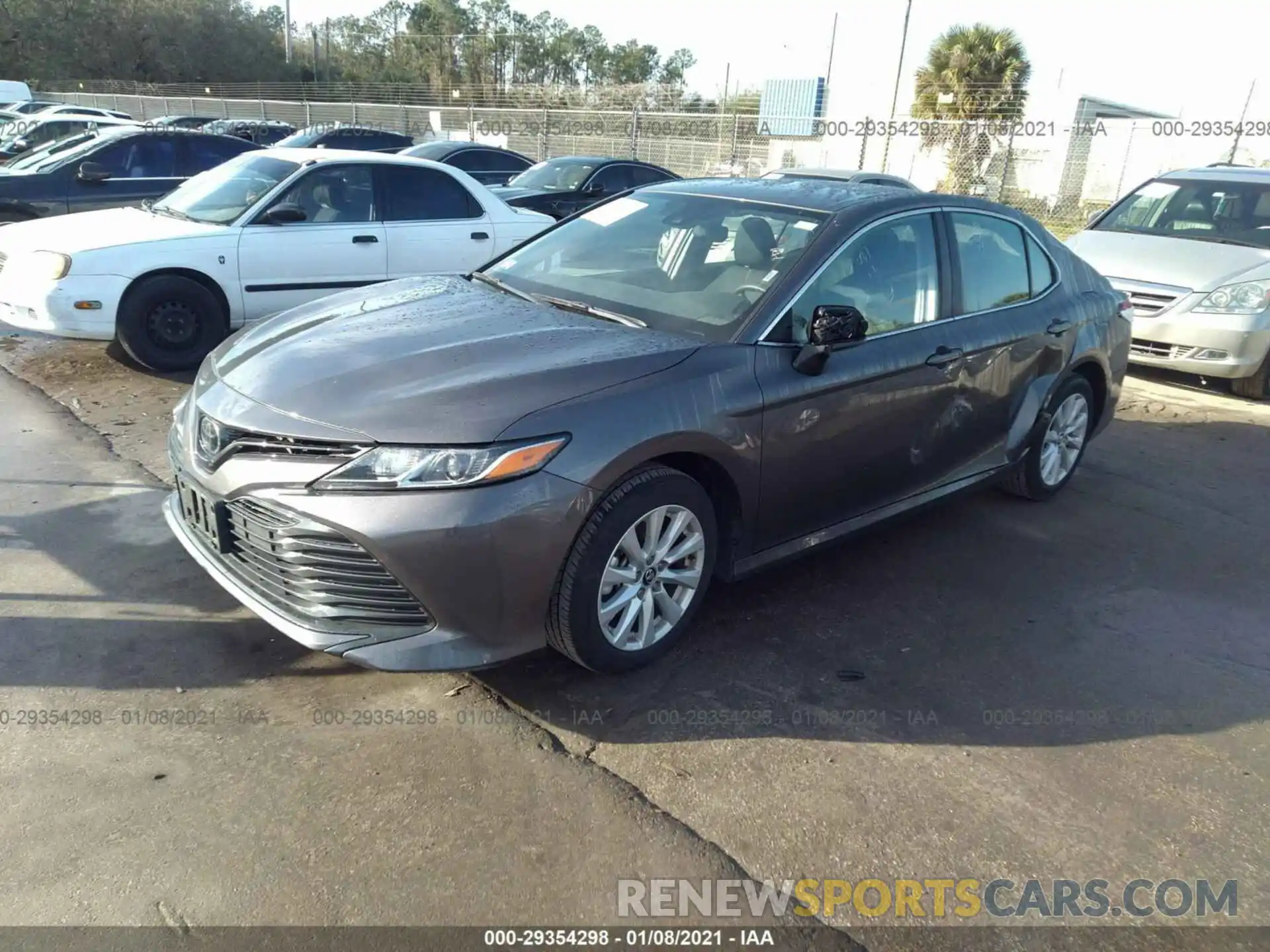 2 Photograph of a damaged car 4T1C11AK5LU356582 TOYOTA CAMRY 2020