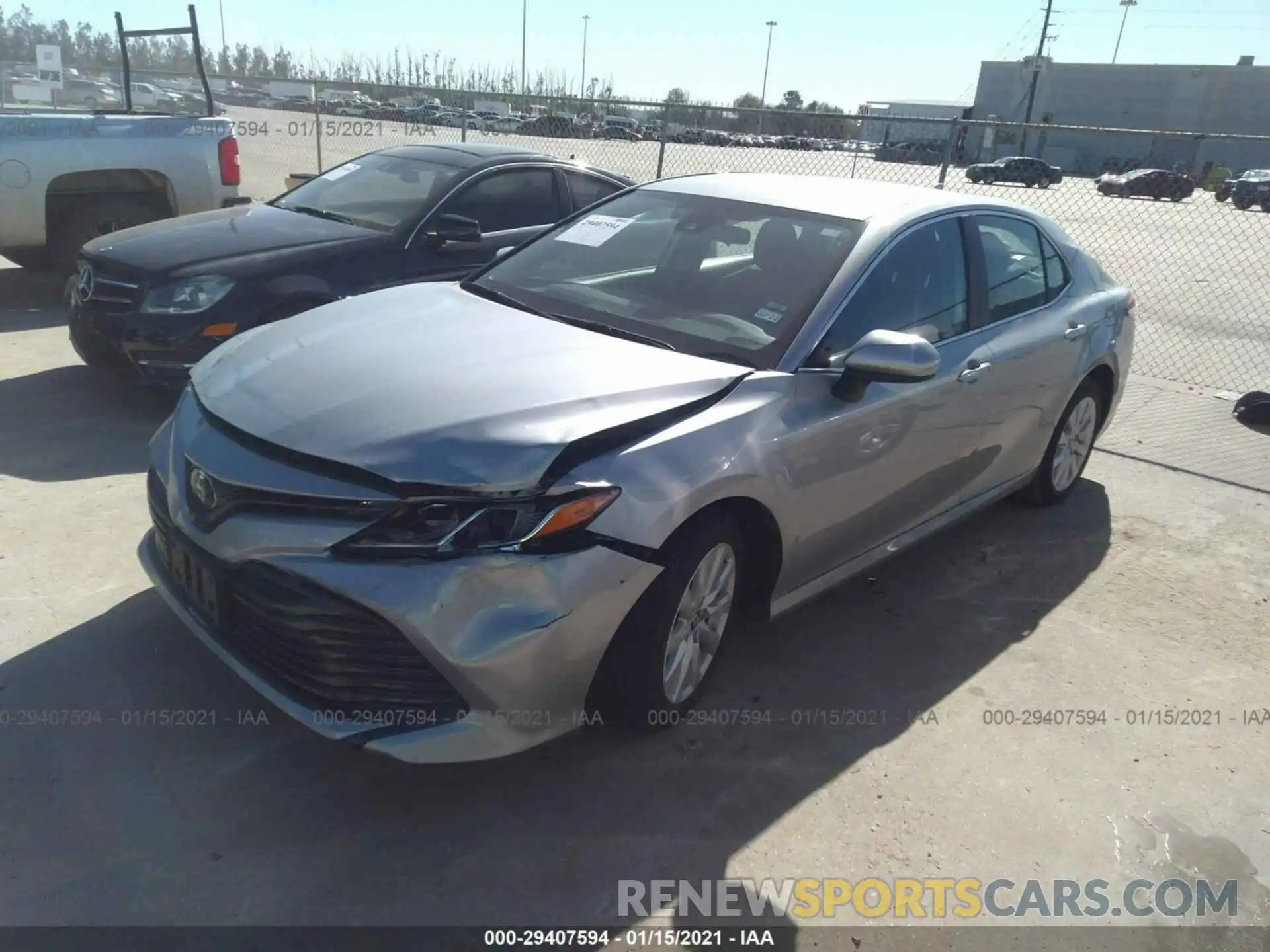 2 Photograph of a damaged car 4T1C11AK5LU356615 TOYOTA CAMRY 2020