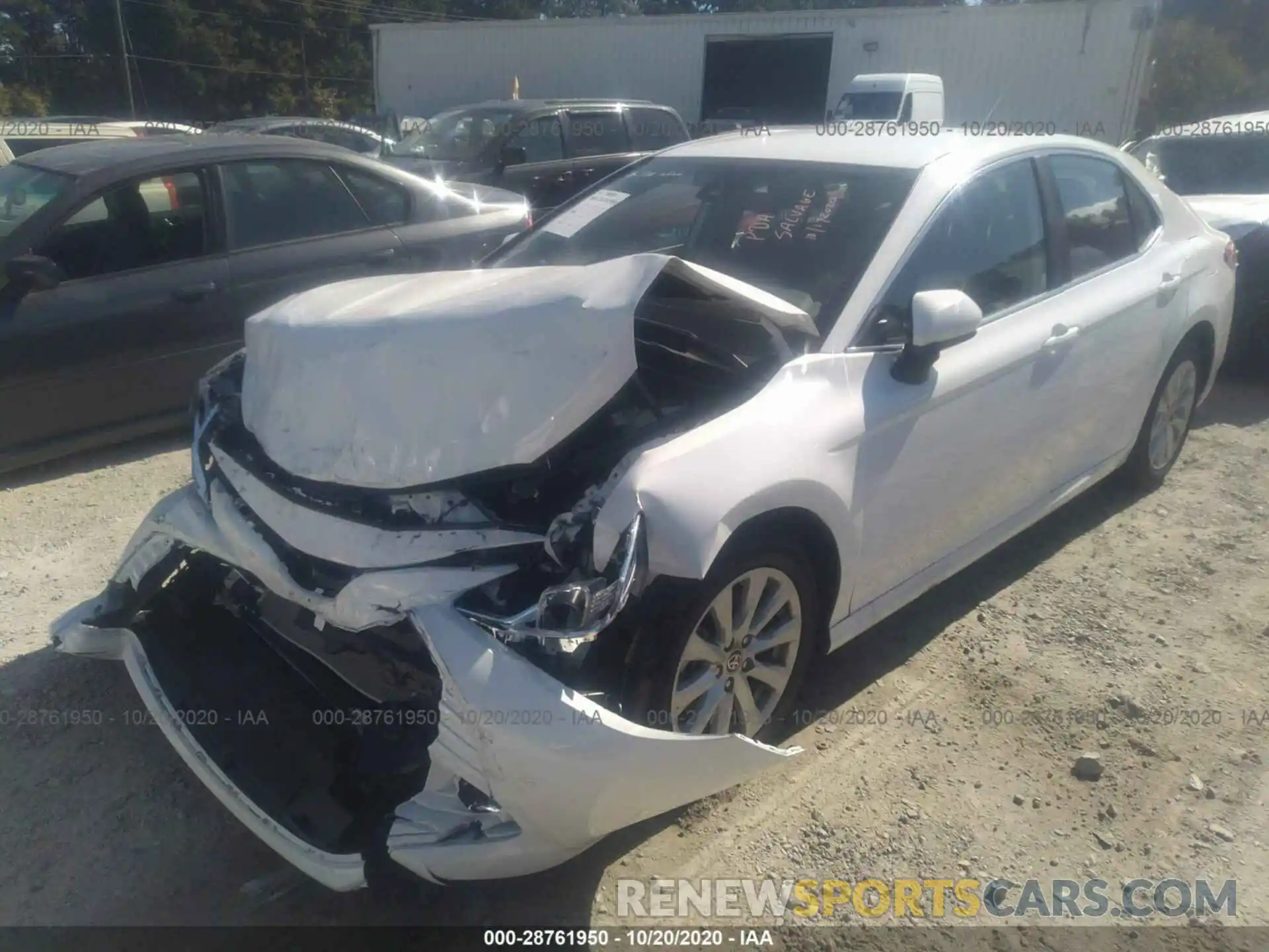 2 Фотография поврежденного автомобиля 4T1C11AK5LU358946 TOYOTA CAMRY 2020