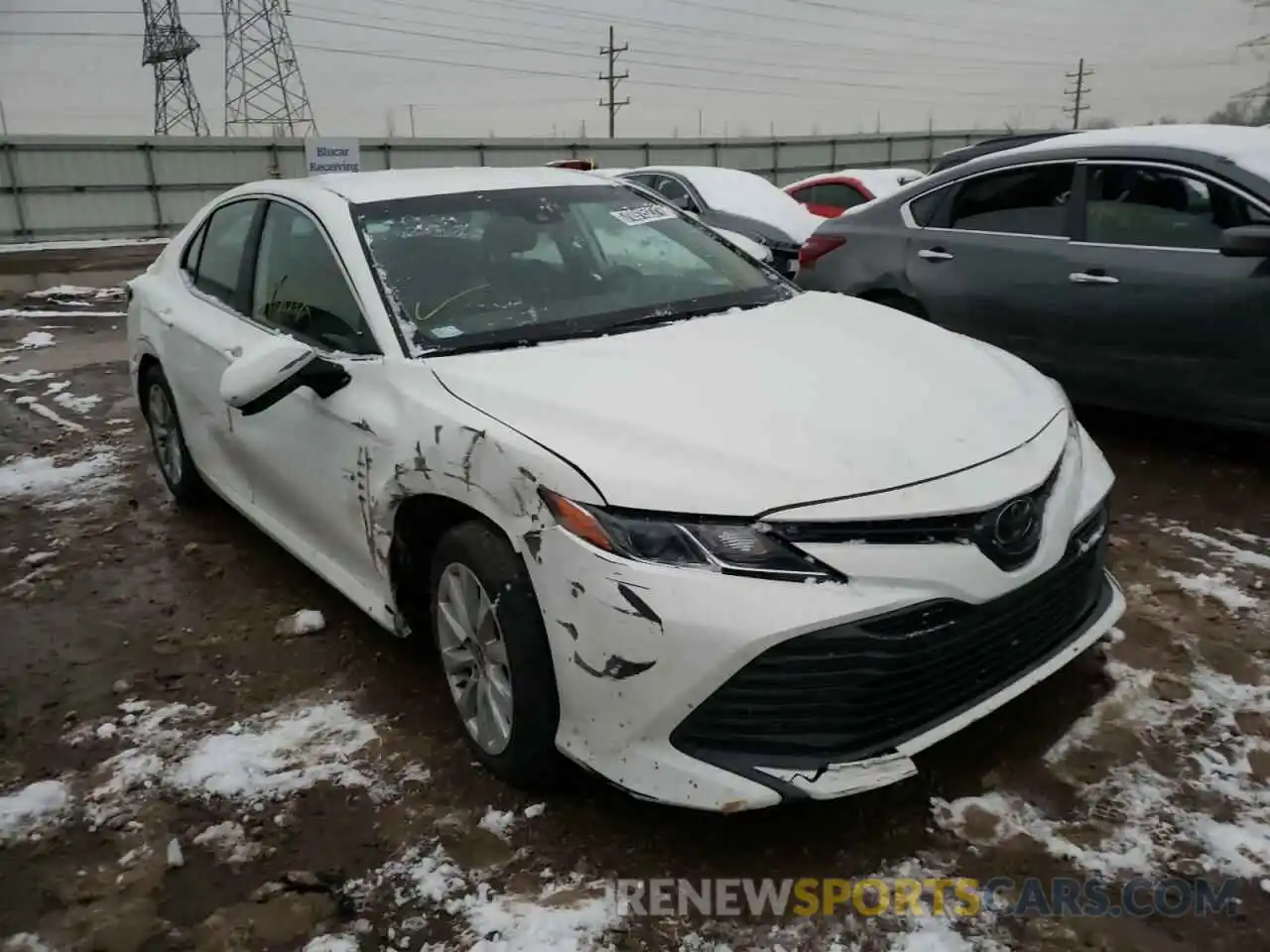 1 Photograph of a damaged car 4T1C11AK5LU359479 TOYOTA CAMRY 2020