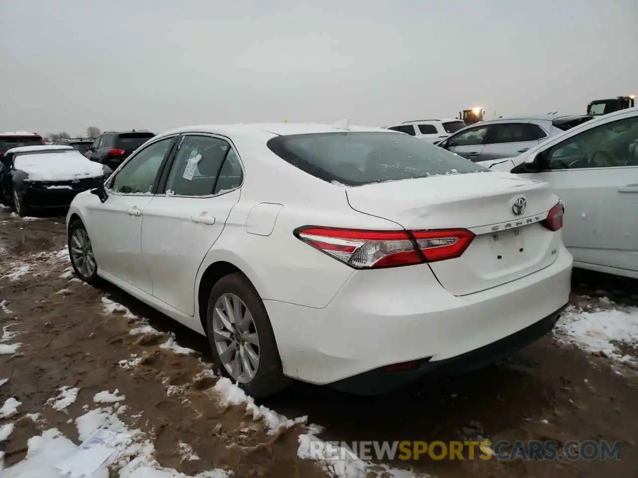 3 Photograph of a damaged car 4T1C11AK5LU359479 TOYOTA CAMRY 2020