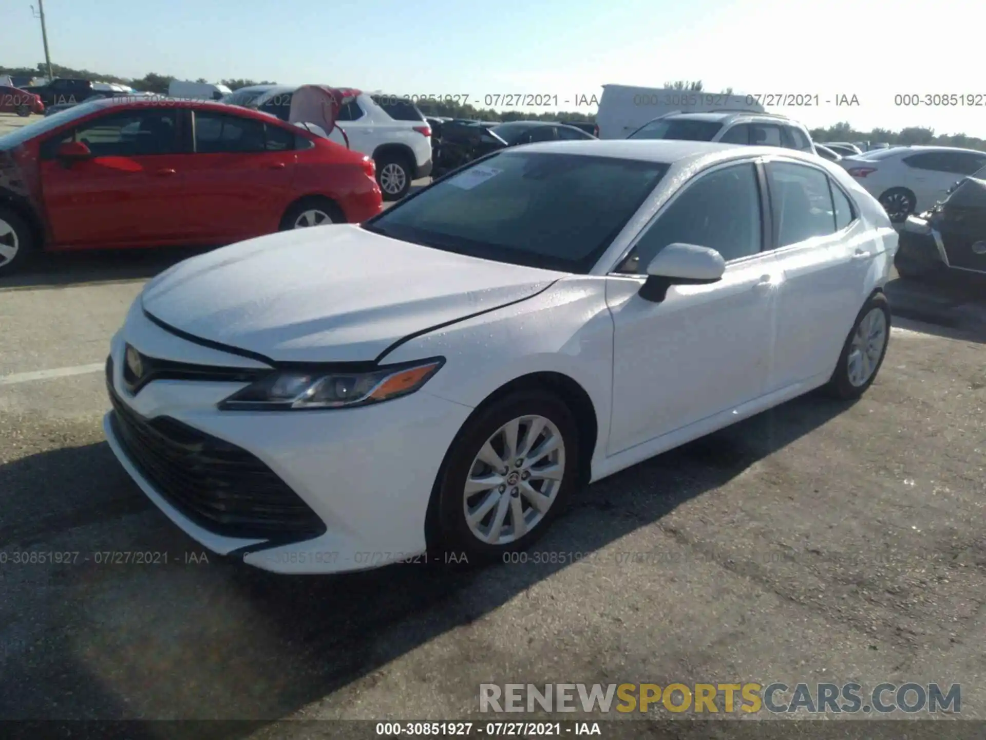 2 Photograph of a damaged car 4T1C11AK5LU360017 TOYOTA CAMRY 2020