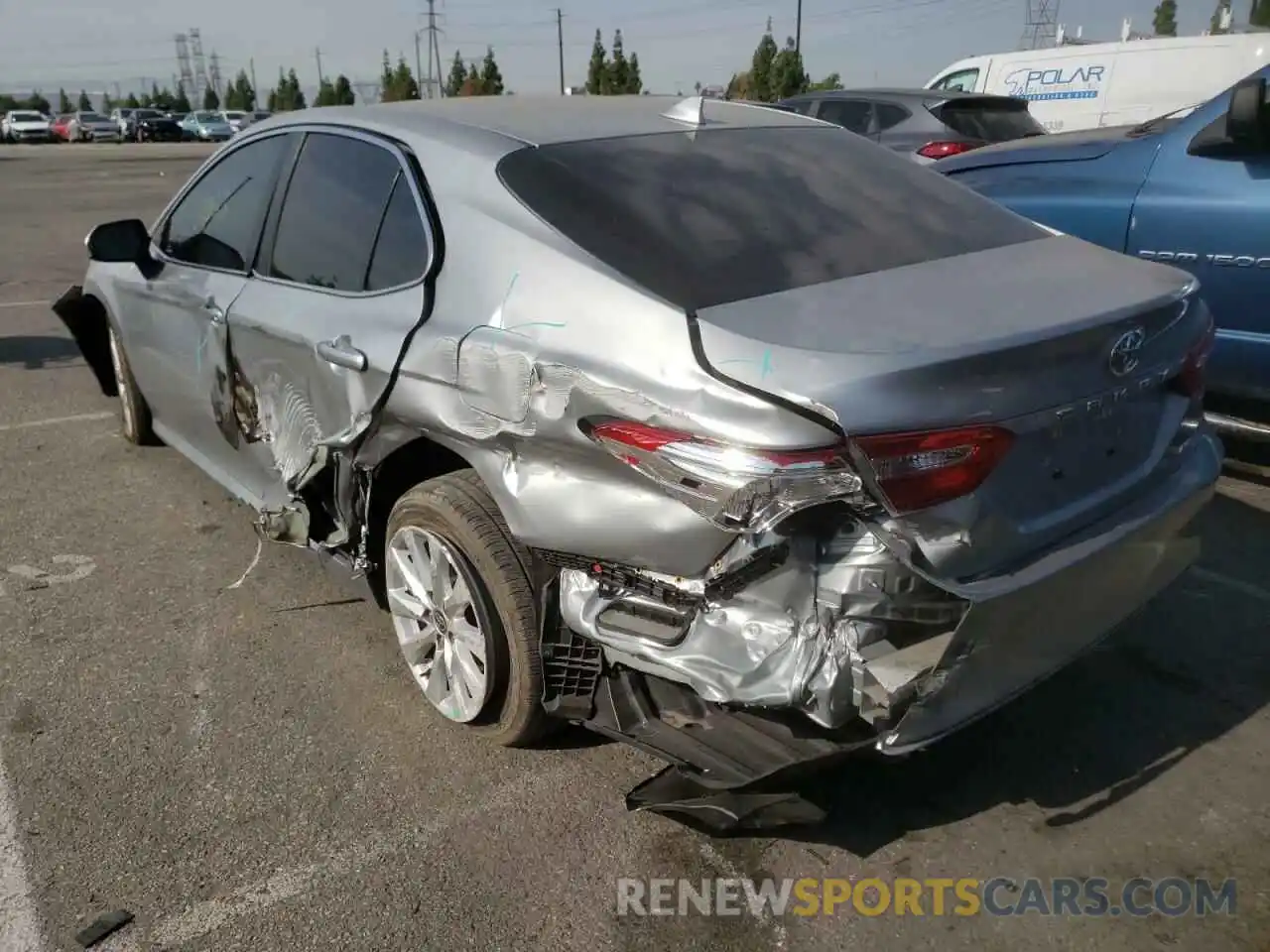 3 Photograph of a damaged car 4T1C11AK5LU370997 TOYOTA CAMRY 2020