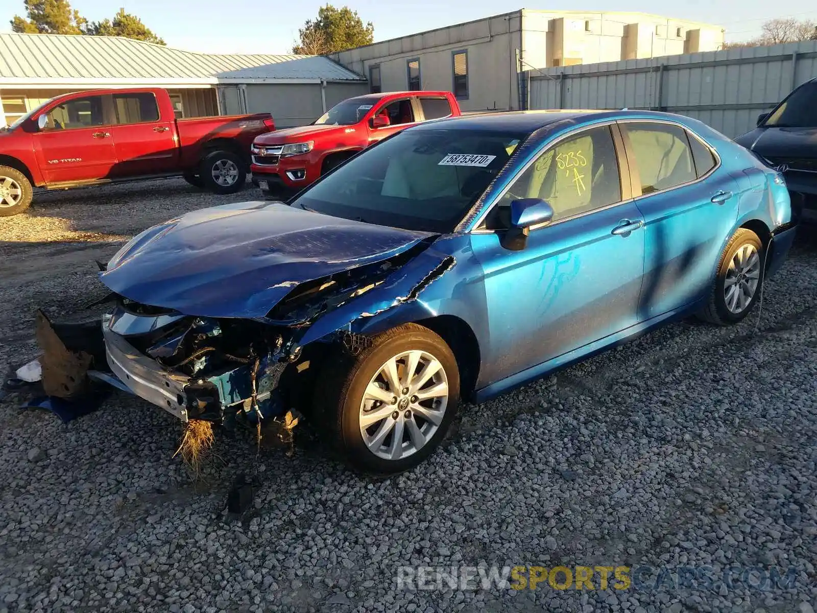 2 Photograph of a damaged car 4T1C11AK5LU373091 TOYOTA CAMRY 2020