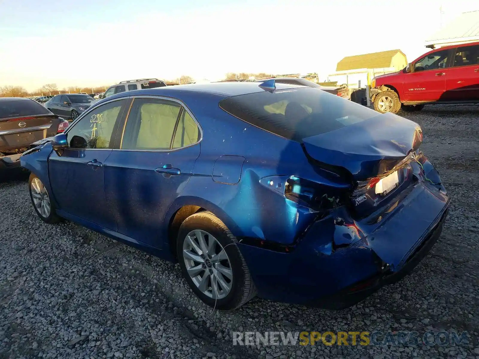 3 Photograph of a damaged car 4T1C11AK5LU373091 TOYOTA CAMRY 2020