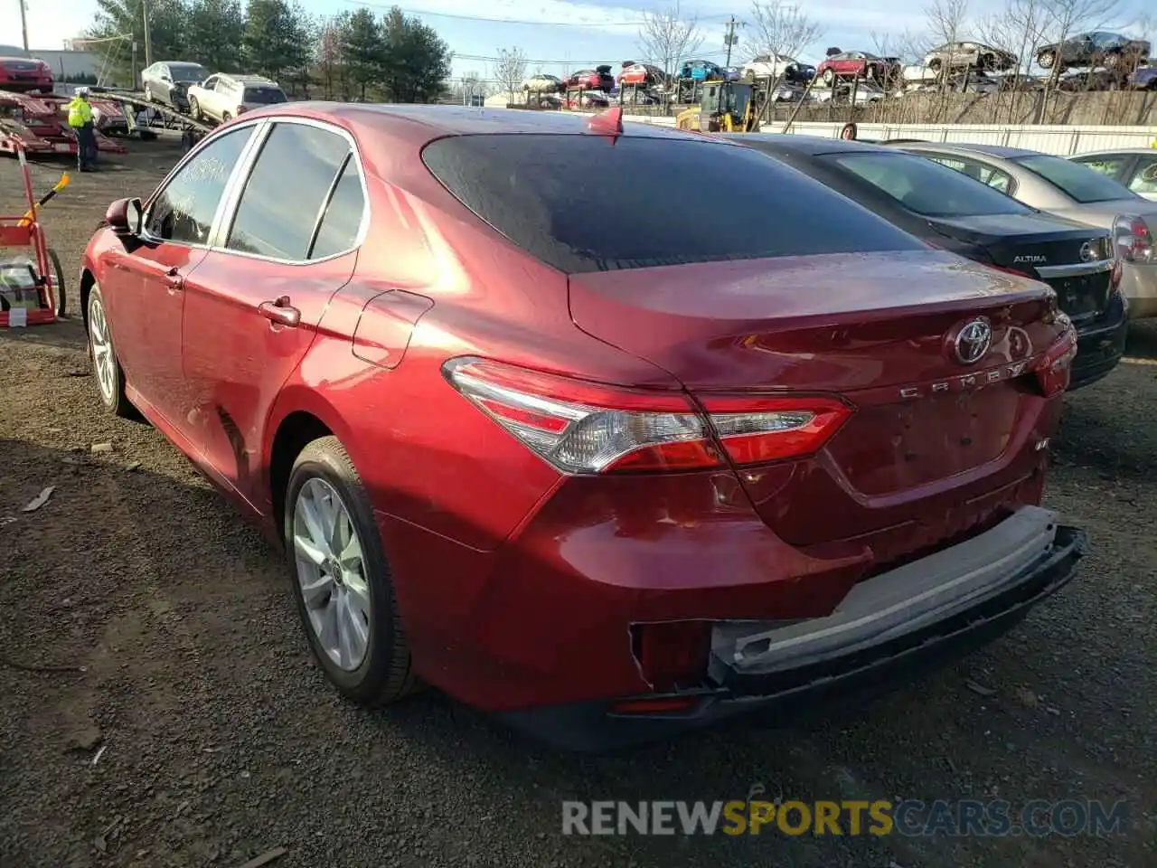 3 Photograph of a damaged car 4T1C11AK5LU377948 TOYOTA CAMRY 2020