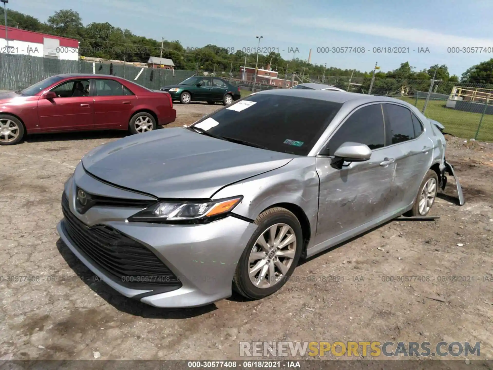 2 Photograph of a damaged car 4T1C11AK5LU508974 TOYOTA CAMRY 2020