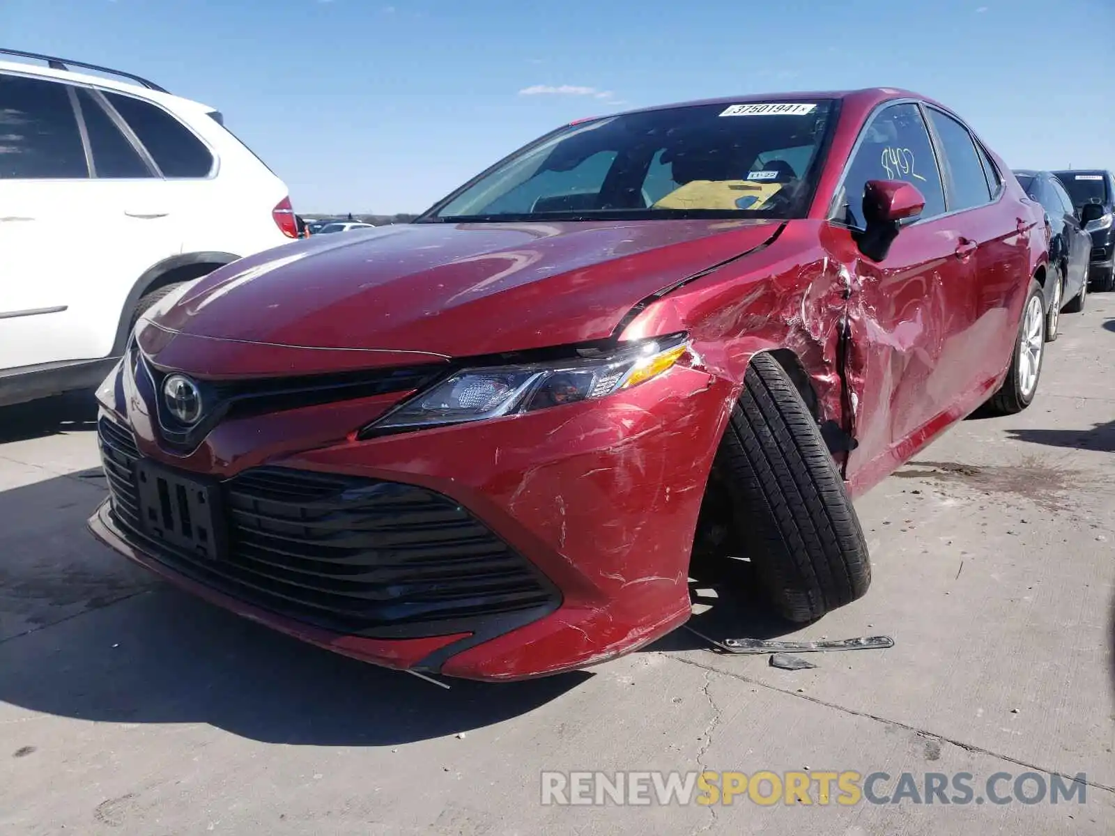 2 Photograph of a damaged car 4T1C11AK5LU509588 TOYOTA CAMRY 2020