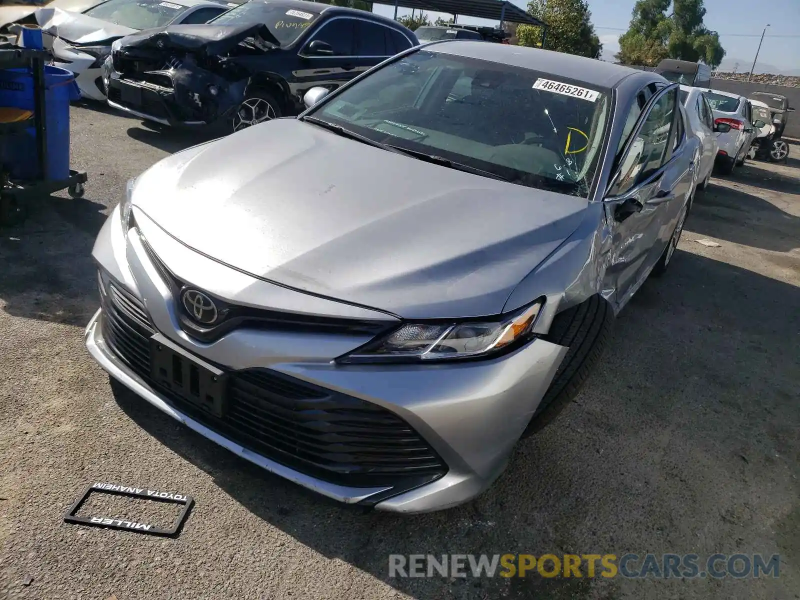 2 Photograph of a damaged car 4T1C11AK5LU864423 TOYOTA CAMRY 2020