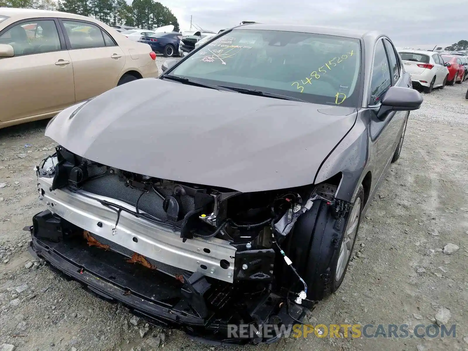 2 Photograph of a damaged car 4T1C11AK5LU868004 TOYOTA CAMRY 2020