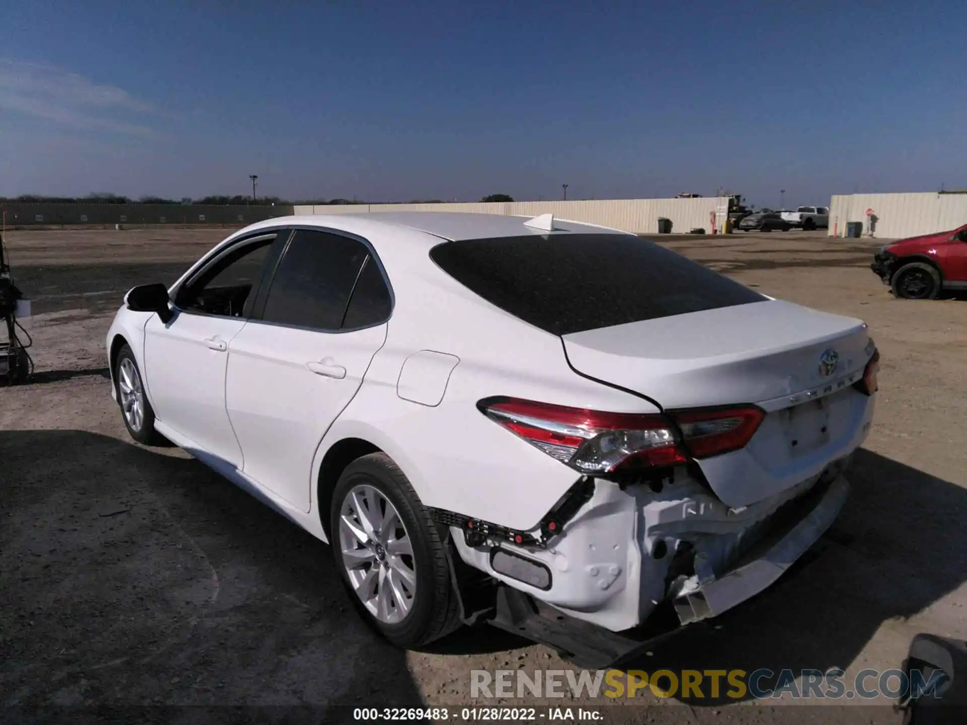 3 Photograph of a damaged car 4T1C11AK5LU879343 TOYOTA CAMRY 2020