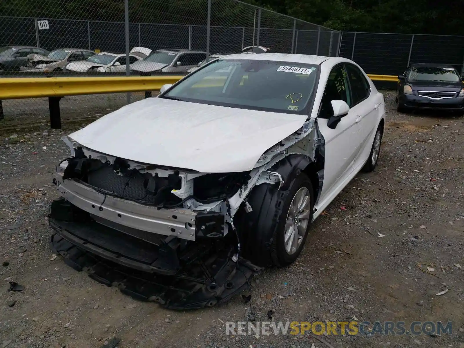 2 Photograph of a damaged car 4T1C11AK5LU881870 TOYOTA CAMRY 2020