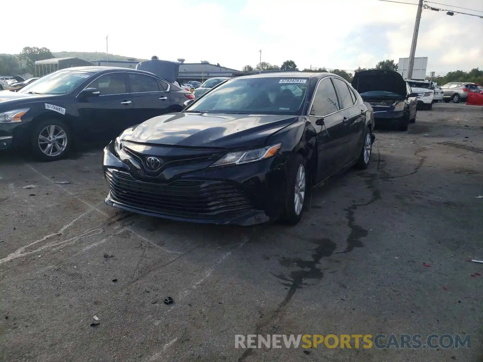 2 Photograph of a damaged car 4T1C11AK5LU882050 TOYOTA CAMRY 2020