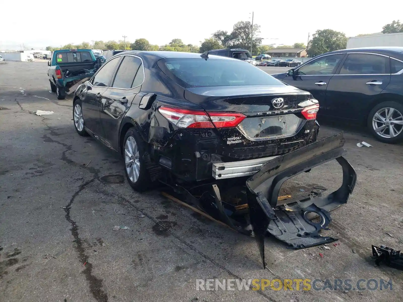 3 Photograph of a damaged car 4T1C11AK5LU882050 TOYOTA CAMRY 2020