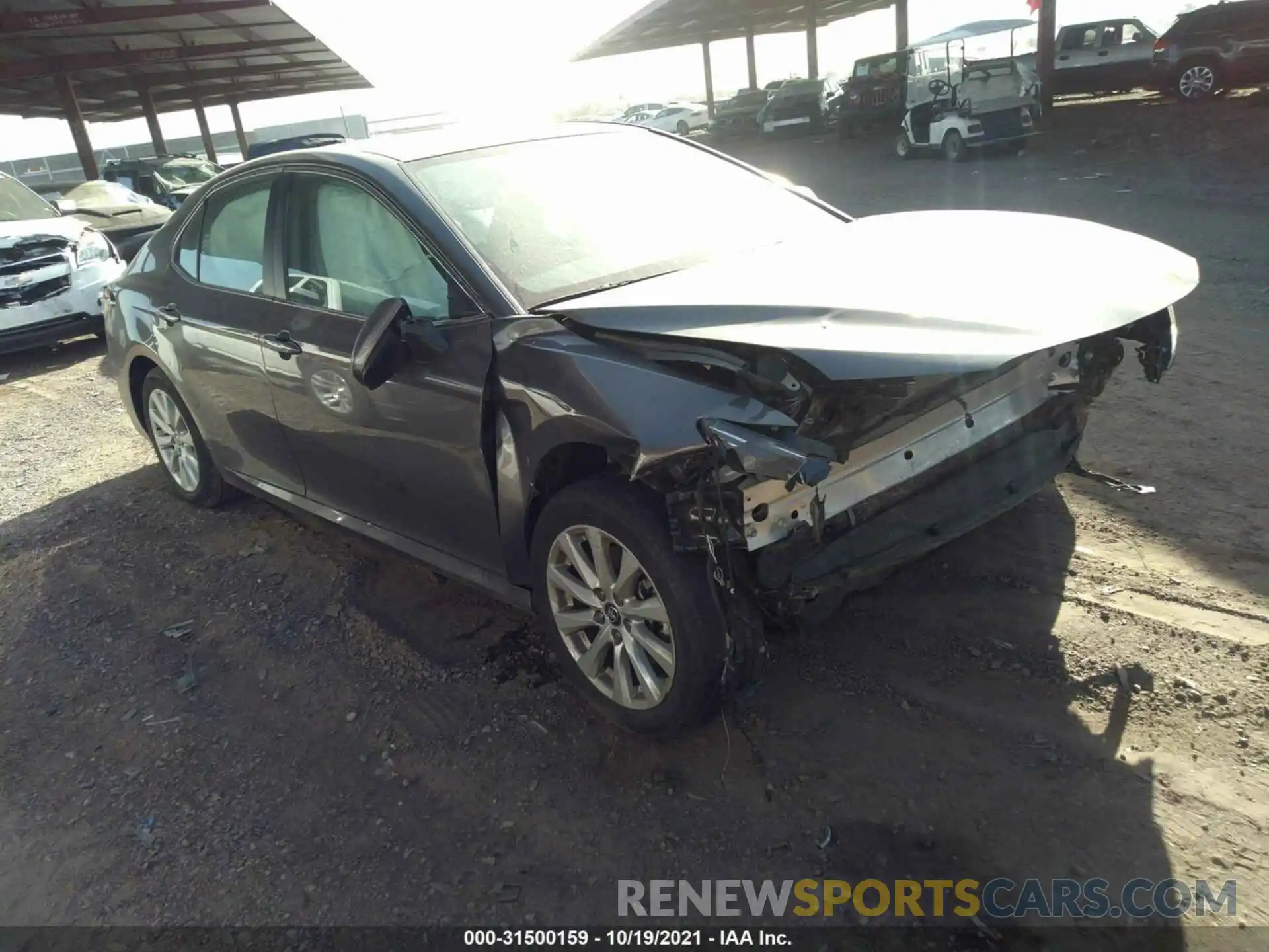 1 Photograph of a damaged car 4T1C11AK5LU882324 TOYOTA CAMRY 2020