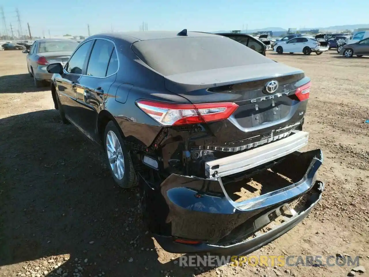 3 Photograph of a damaged car 4T1C11AK5LU883862 TOYOTA CAMRY 2020