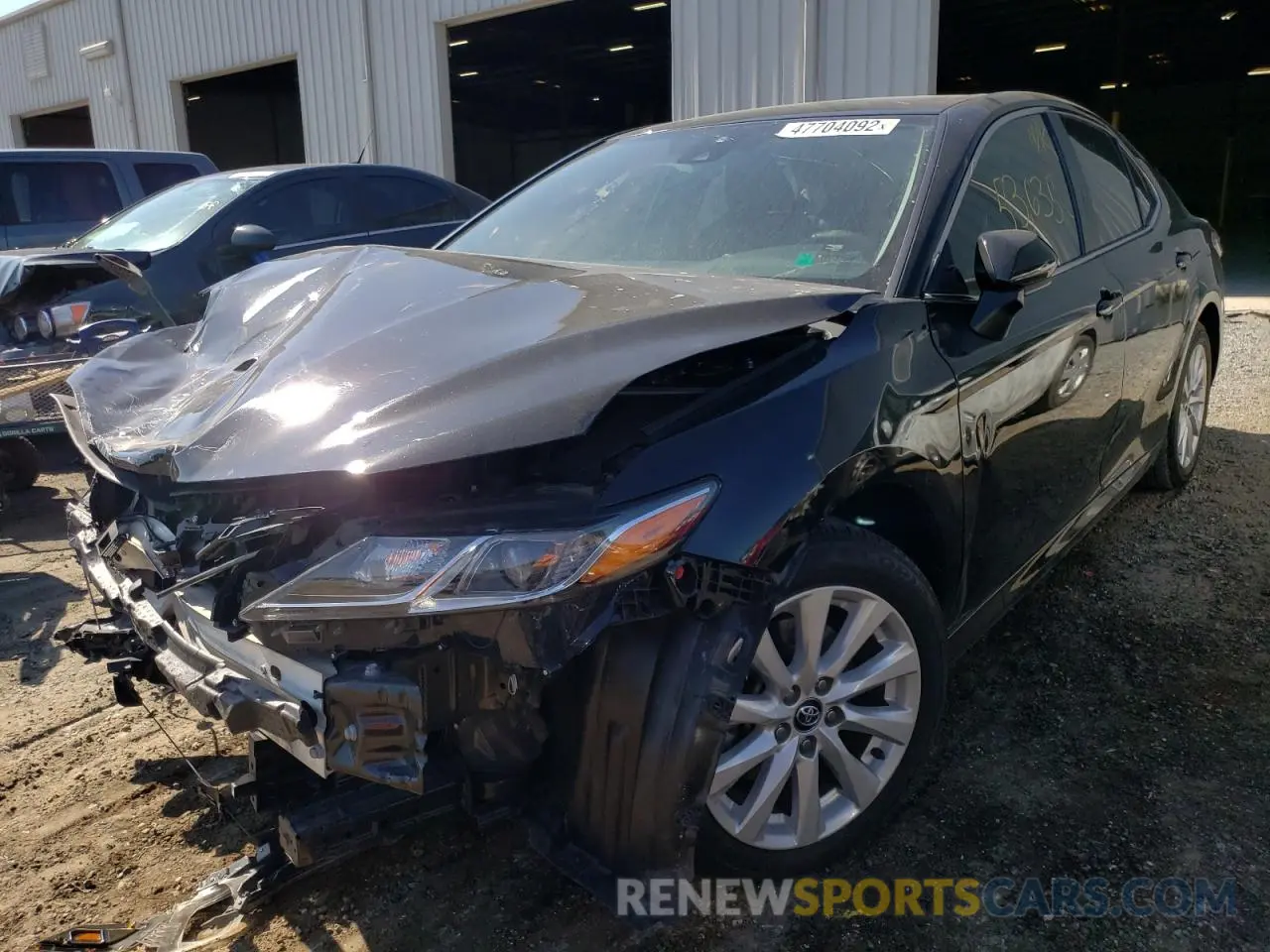 2 Photograph of a damaged car 4T1C11AK5LU884221 TOYOTA CAMRY 2020