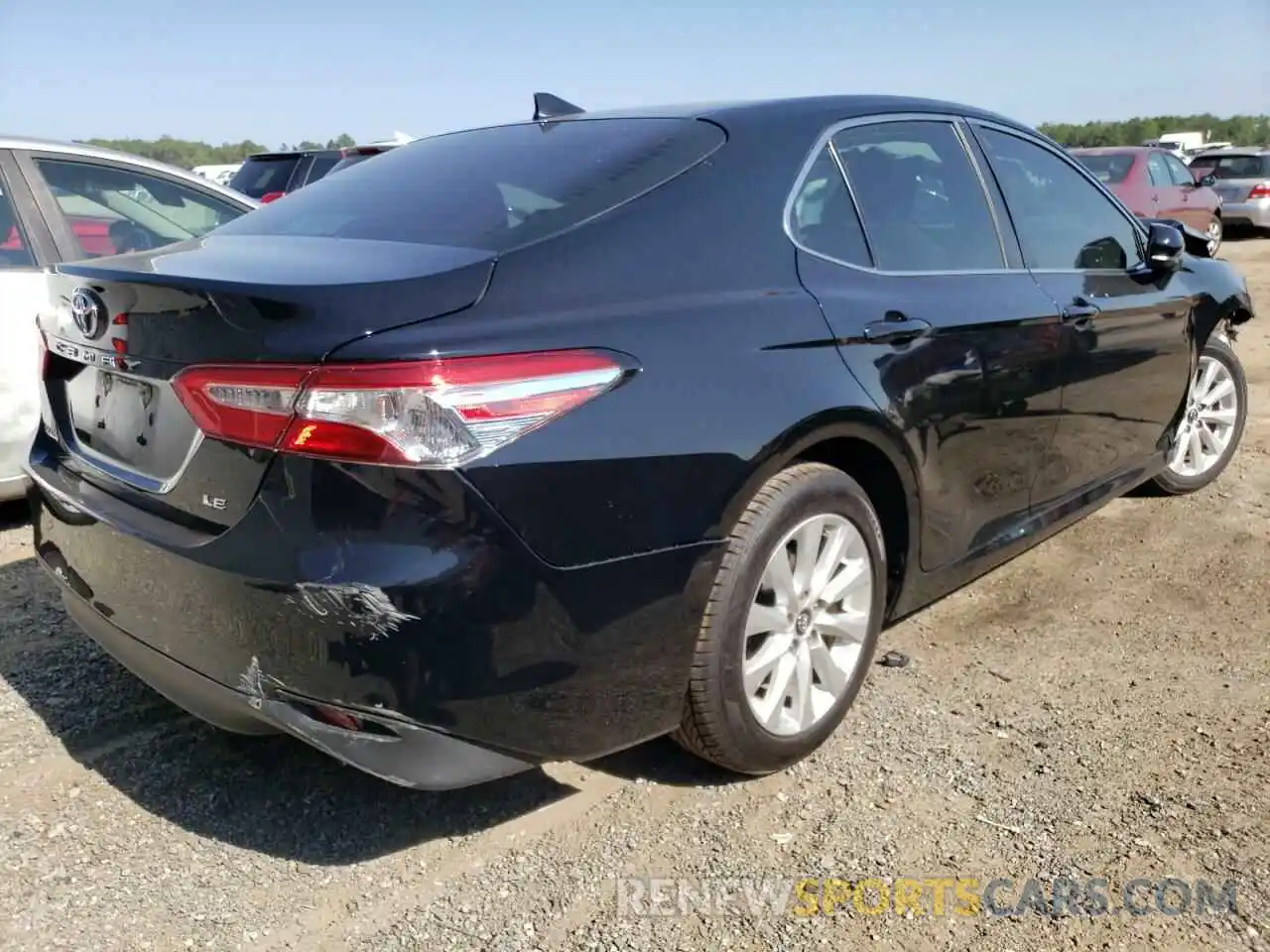 4 Photograph of a damaged car 4T1C11AK5LU884221 TOYOTA CAMRY 2020