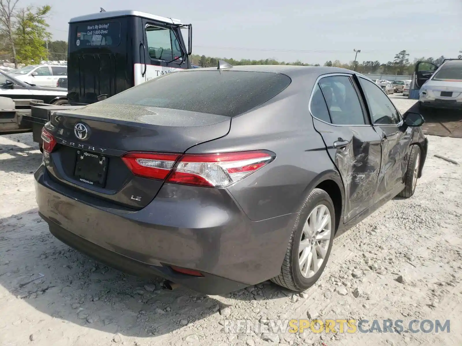 4 Photograph of a damaged car 4T1C11AK5LU888379 TOYOTA CAMRY 2020