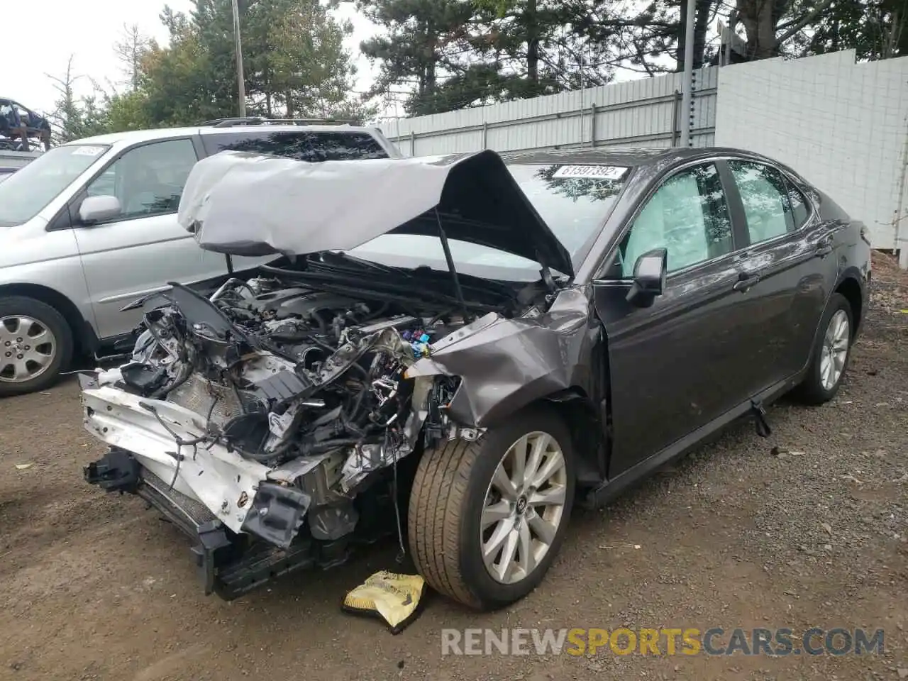 2 Photograph of a damaged car 4T1C11AK5LU894974 TOYOTA CAMRY 2020