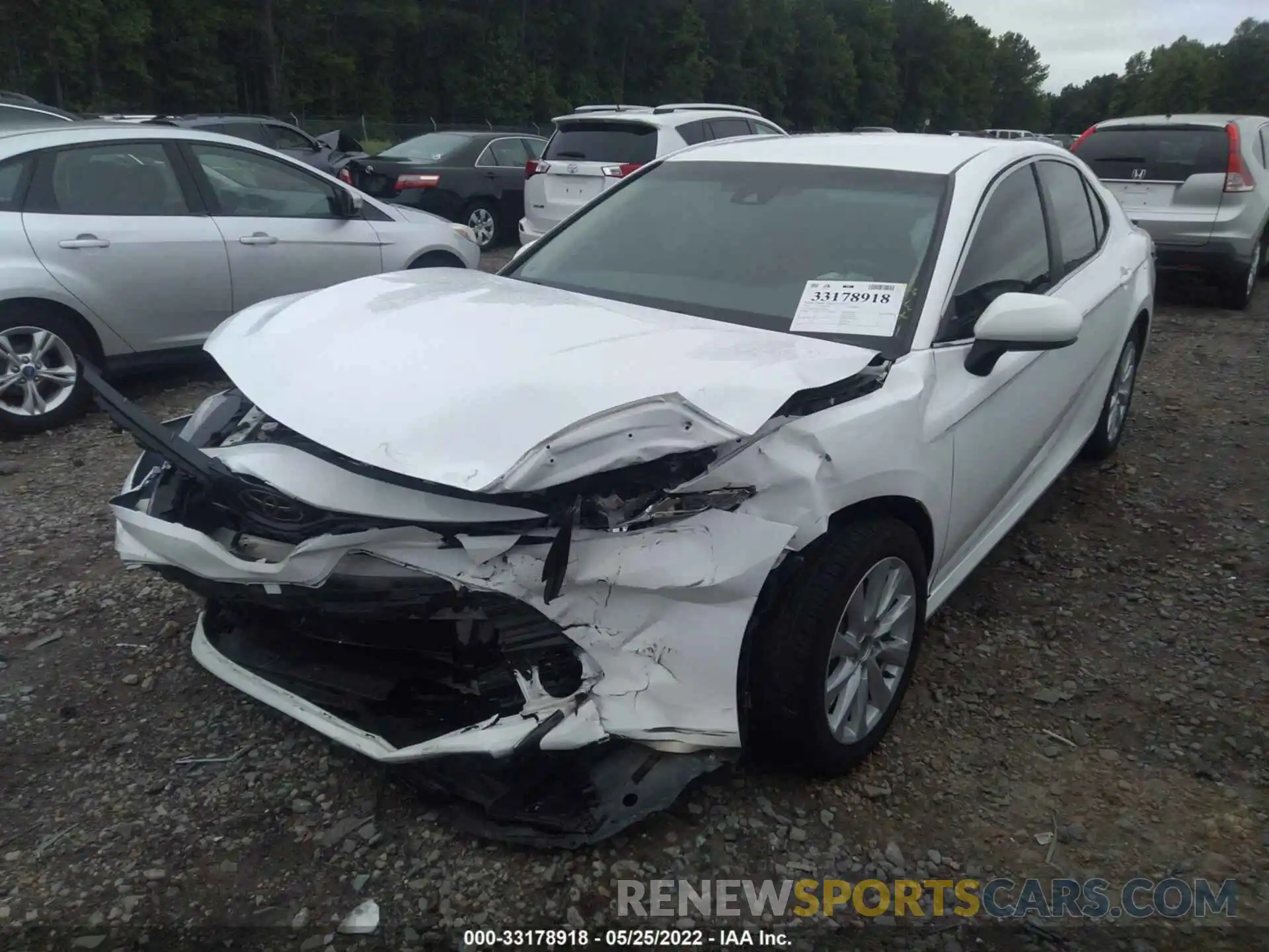 2 Photograph of a damaged car 4T1C11AK5LU898605 TOYOTA CAMRY 2020