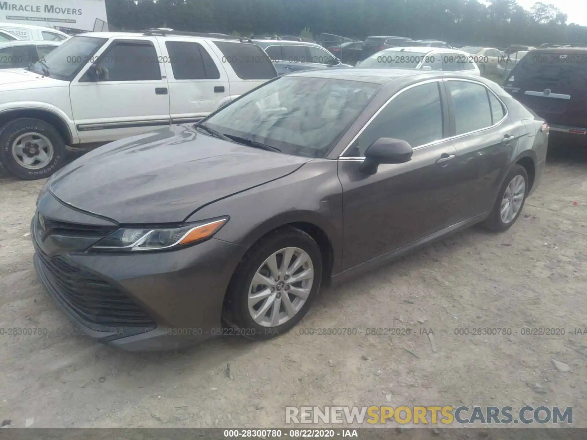 2 Photograph of a damaged car 4T1C11AK5LU908291 TOYOTA CAMRY 2020