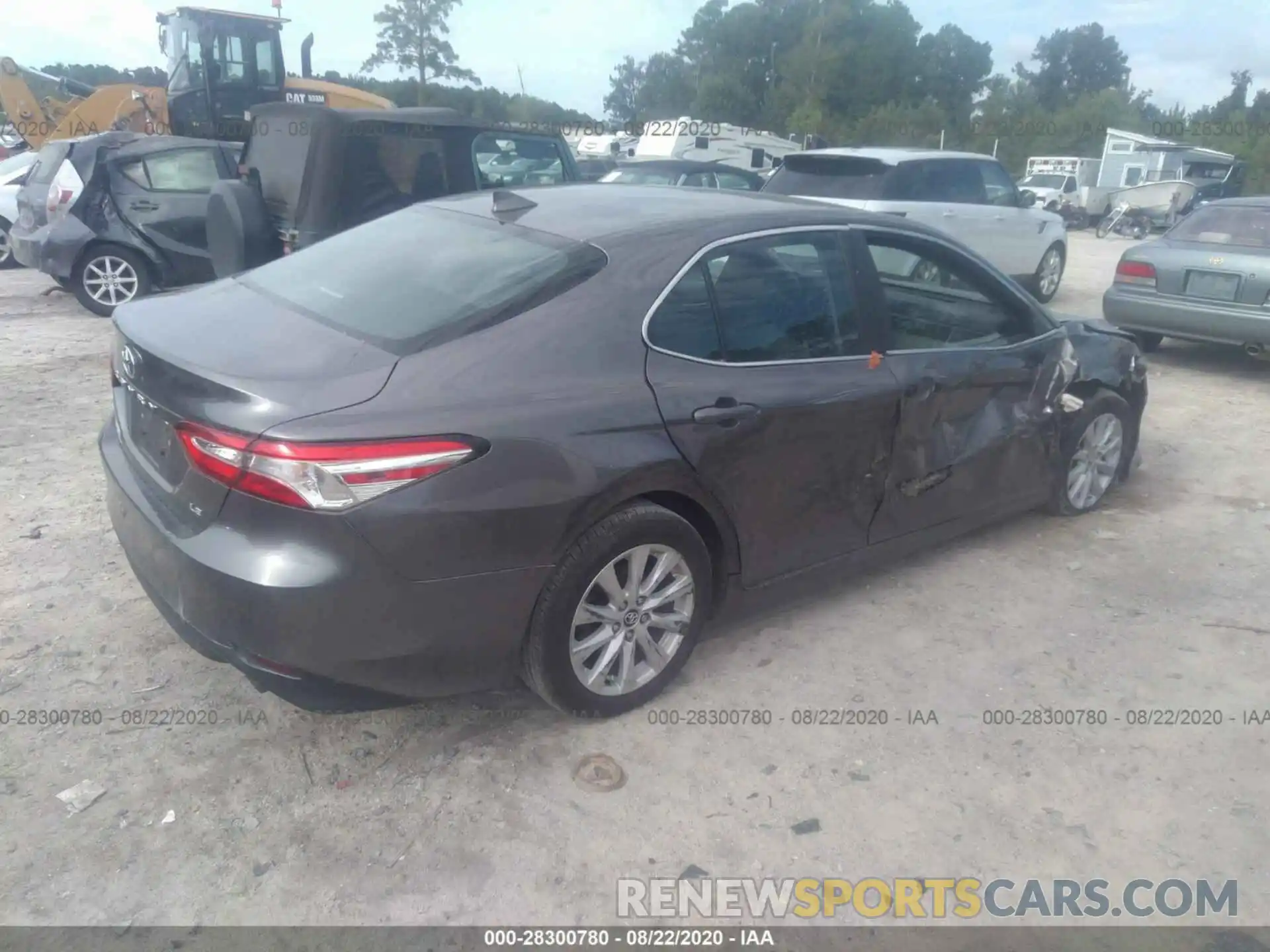 4 Photograph of a damaged car 4T1C11AK5LU908291 TOYOTA CAMRY 2020